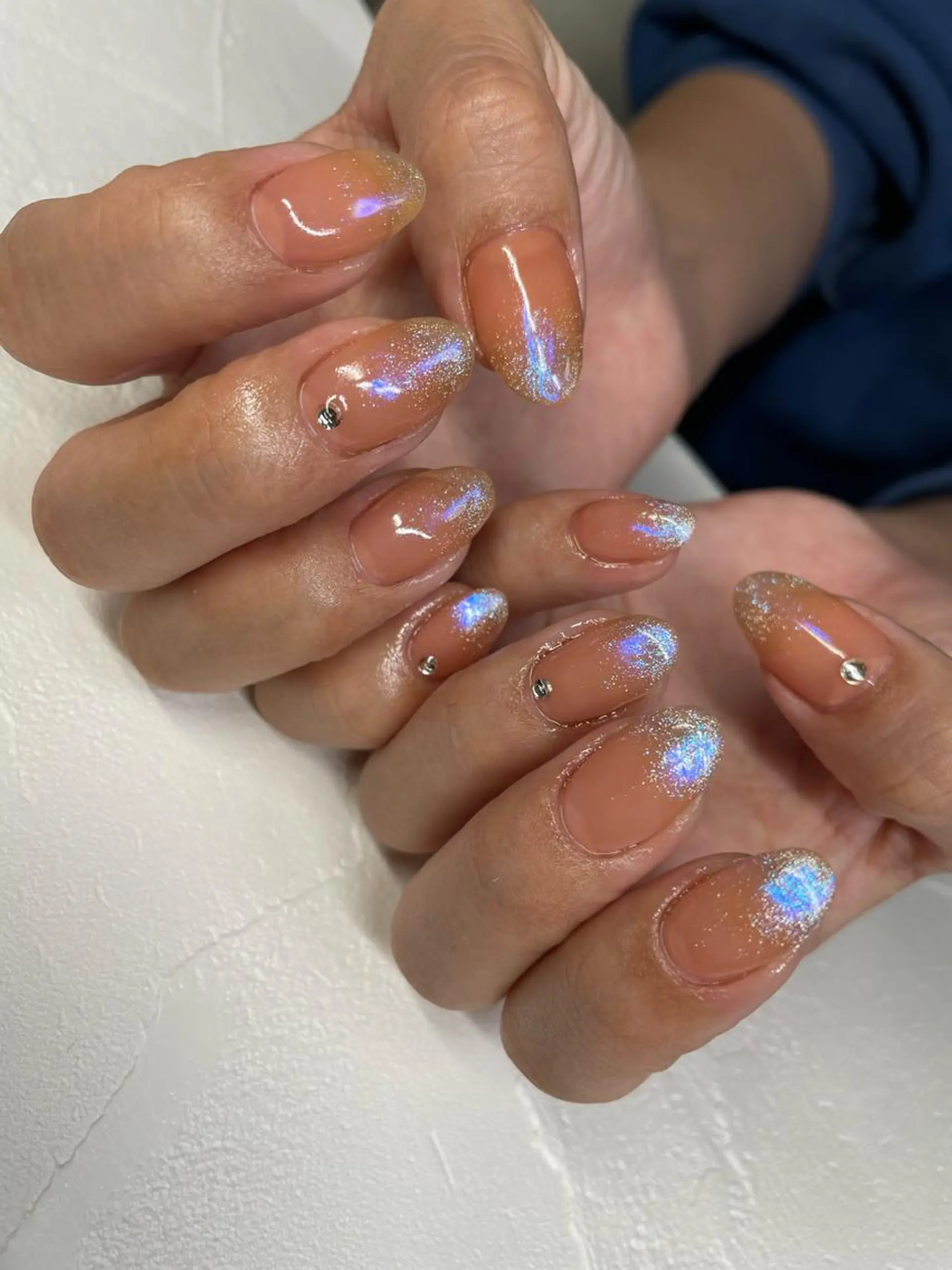 ロング カラー ヘアアレンジ キッズ ネイル マツエク・マツパ アイブロウ 福田 加奈のネイルデザイン