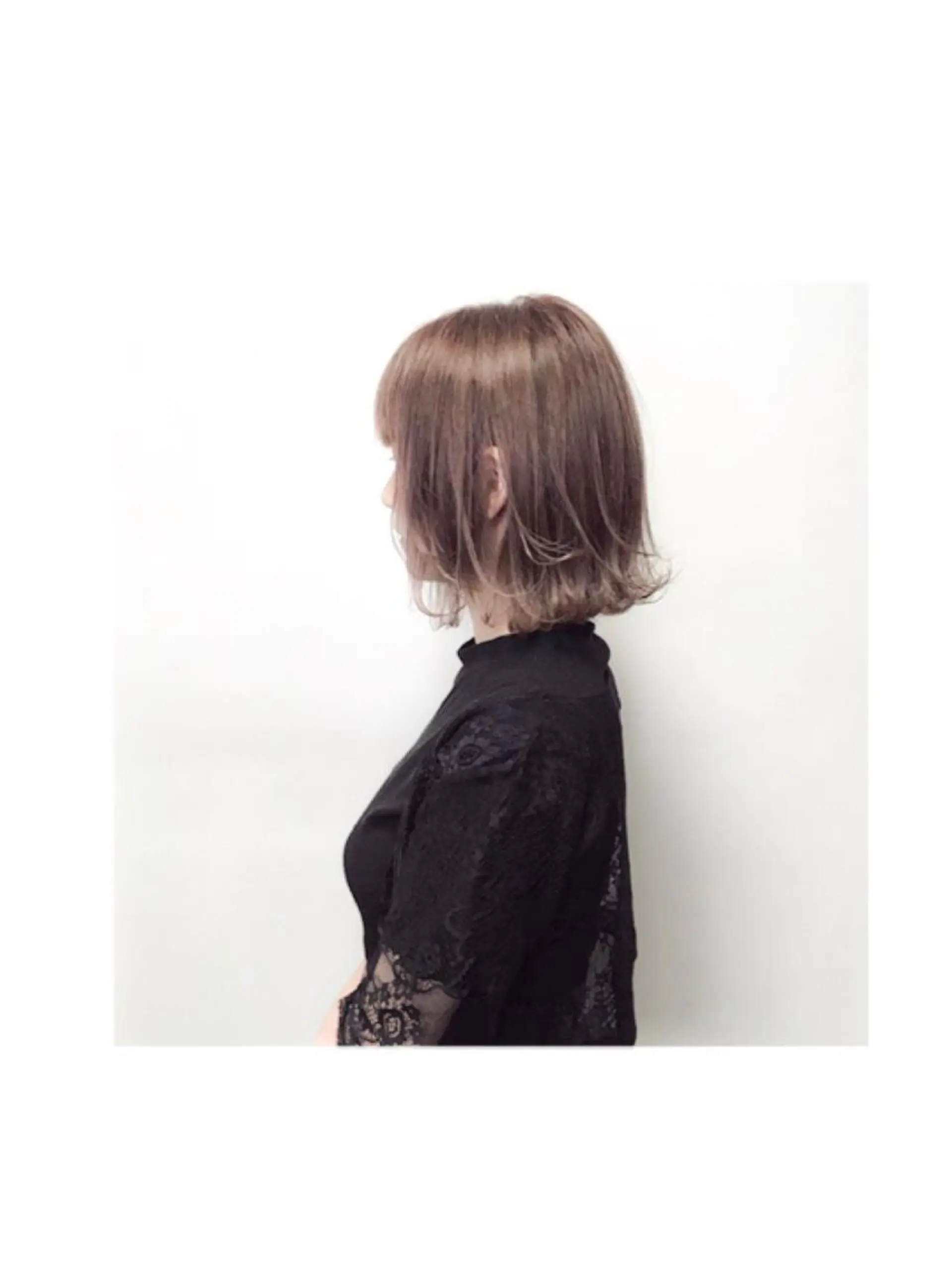 ミディアム カラー ワタベ ハヤト/ トップデザイナーのヘアスタイル