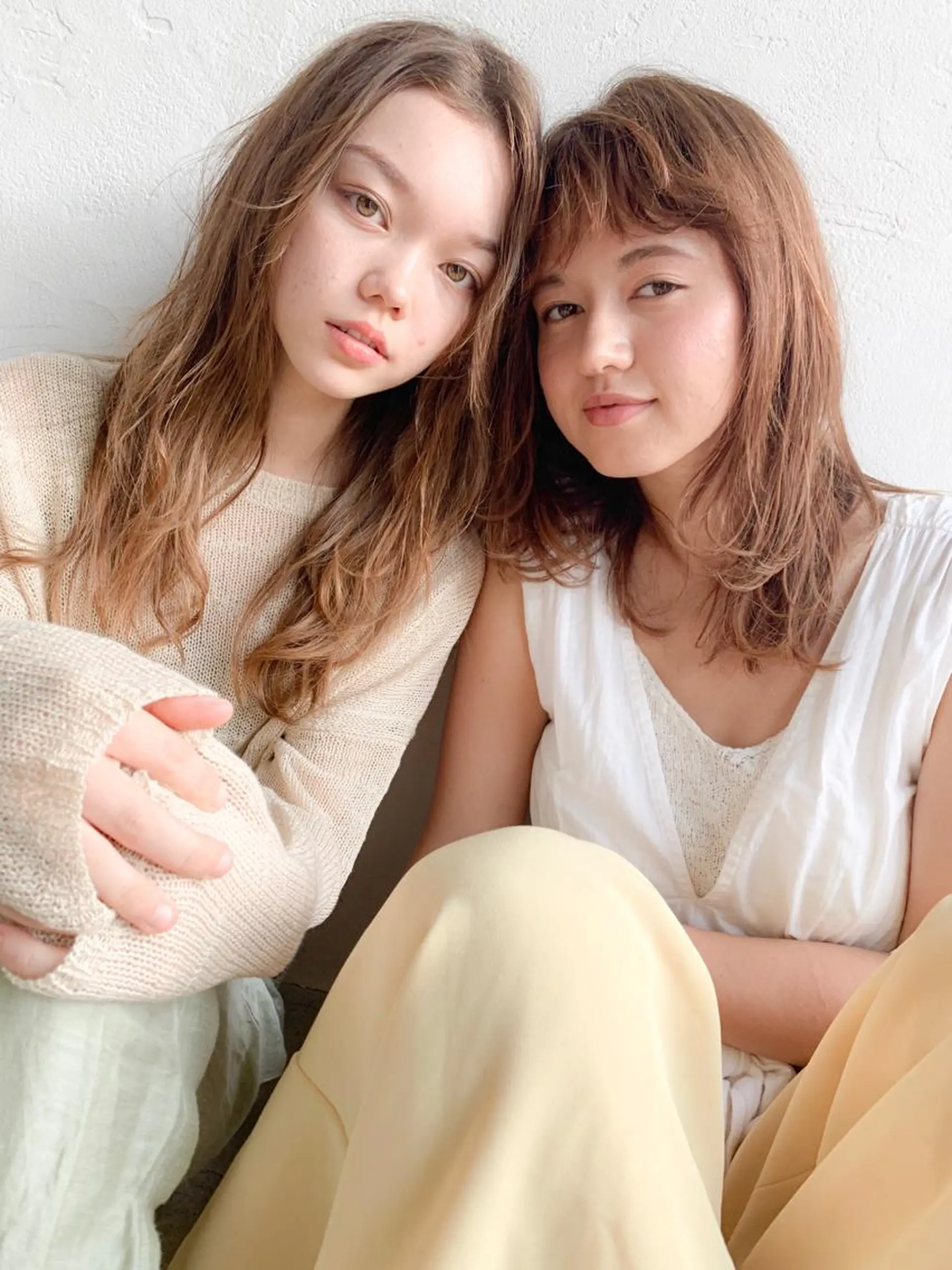 セミロング カラー サトウ レンマのヘアスタイル