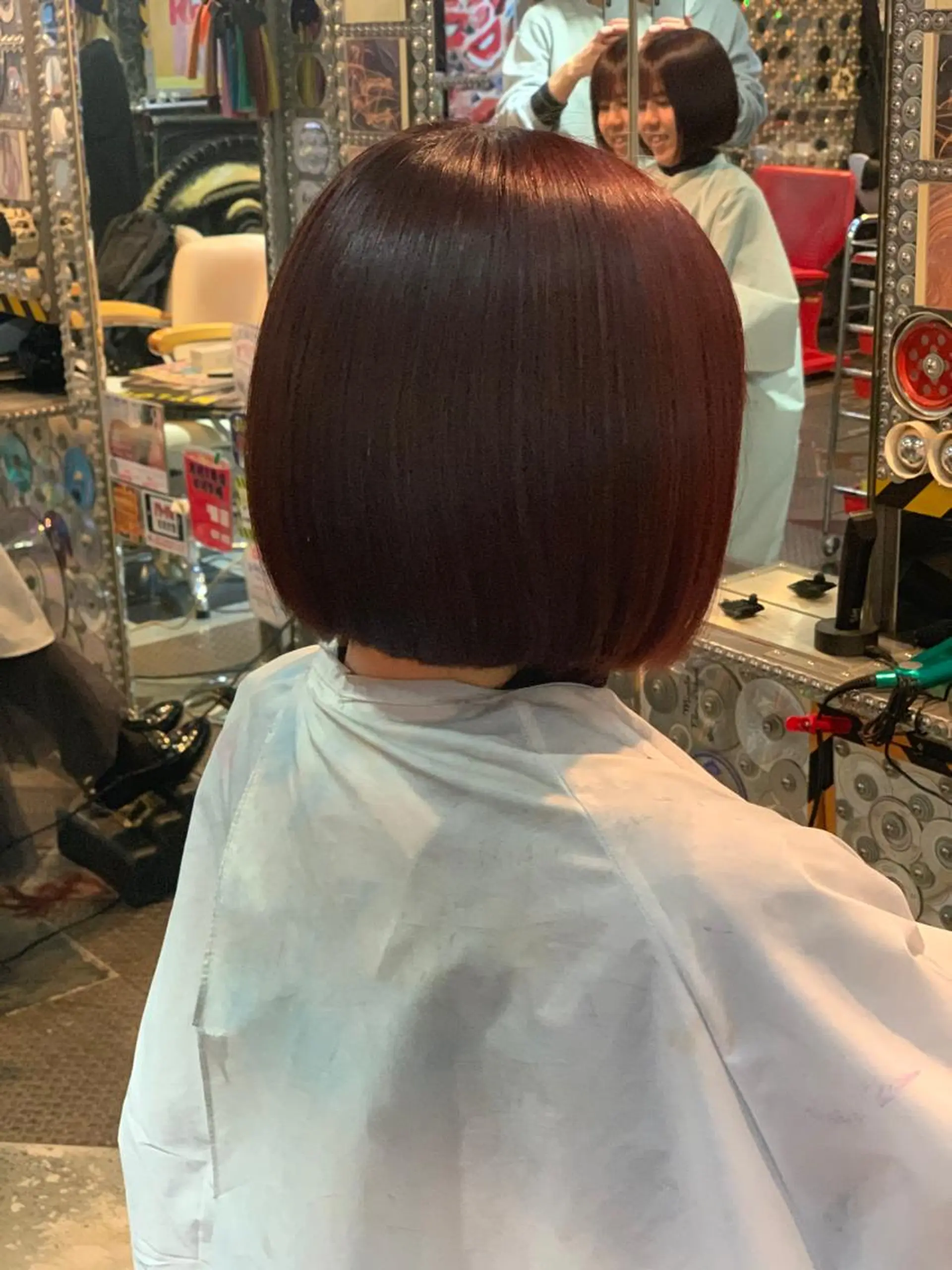 ショート ボブ haco+所属・🌈派手髪エクステ ブレイズ🌈ひろとのヘアスタイル