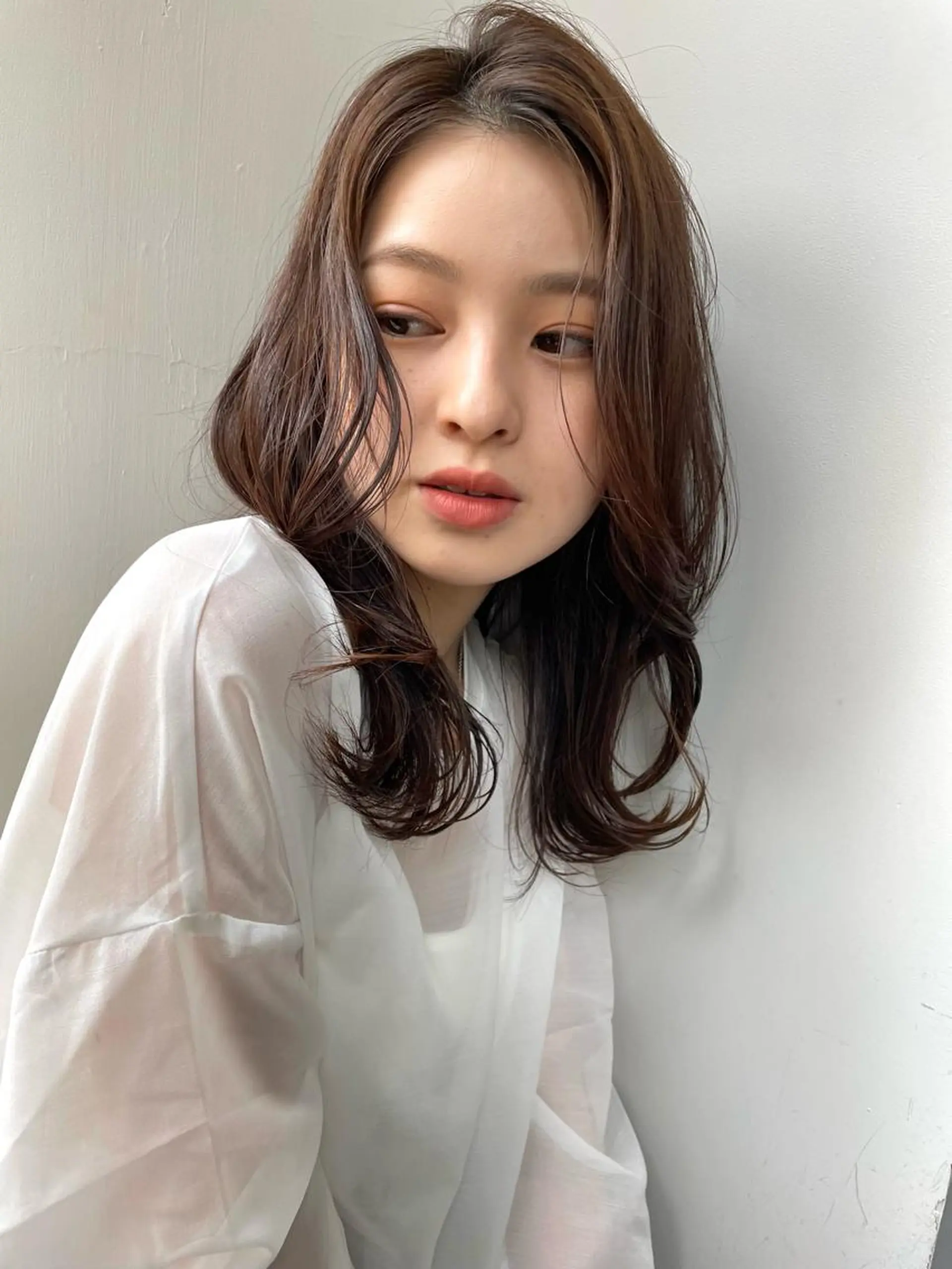 セミロング カラー アレンジ指名 no.1✨ｈａｋｏのヘアスタイル