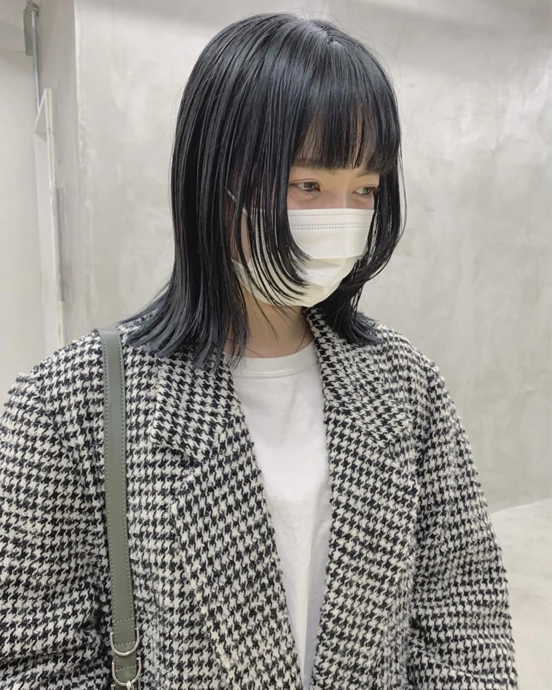 ミディアム カラー カット ブームボックス所属・🐝ハイトーンカラー hachi🐝のヘアスタイル