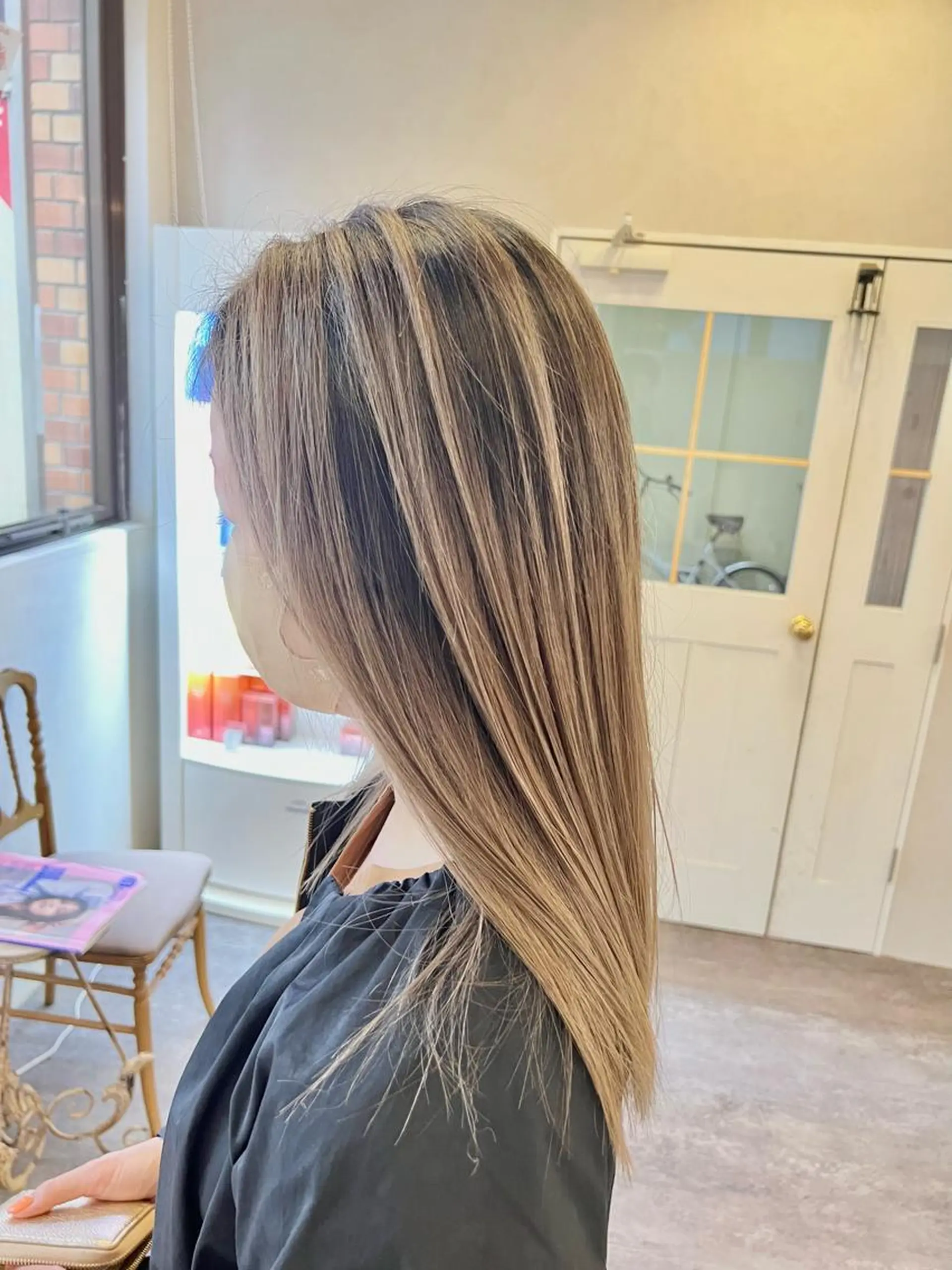 セミロング レイヤーカット ヘアカラー トリートメント 🌿本厚木代表 HIROKI🌿のヘアスタイル