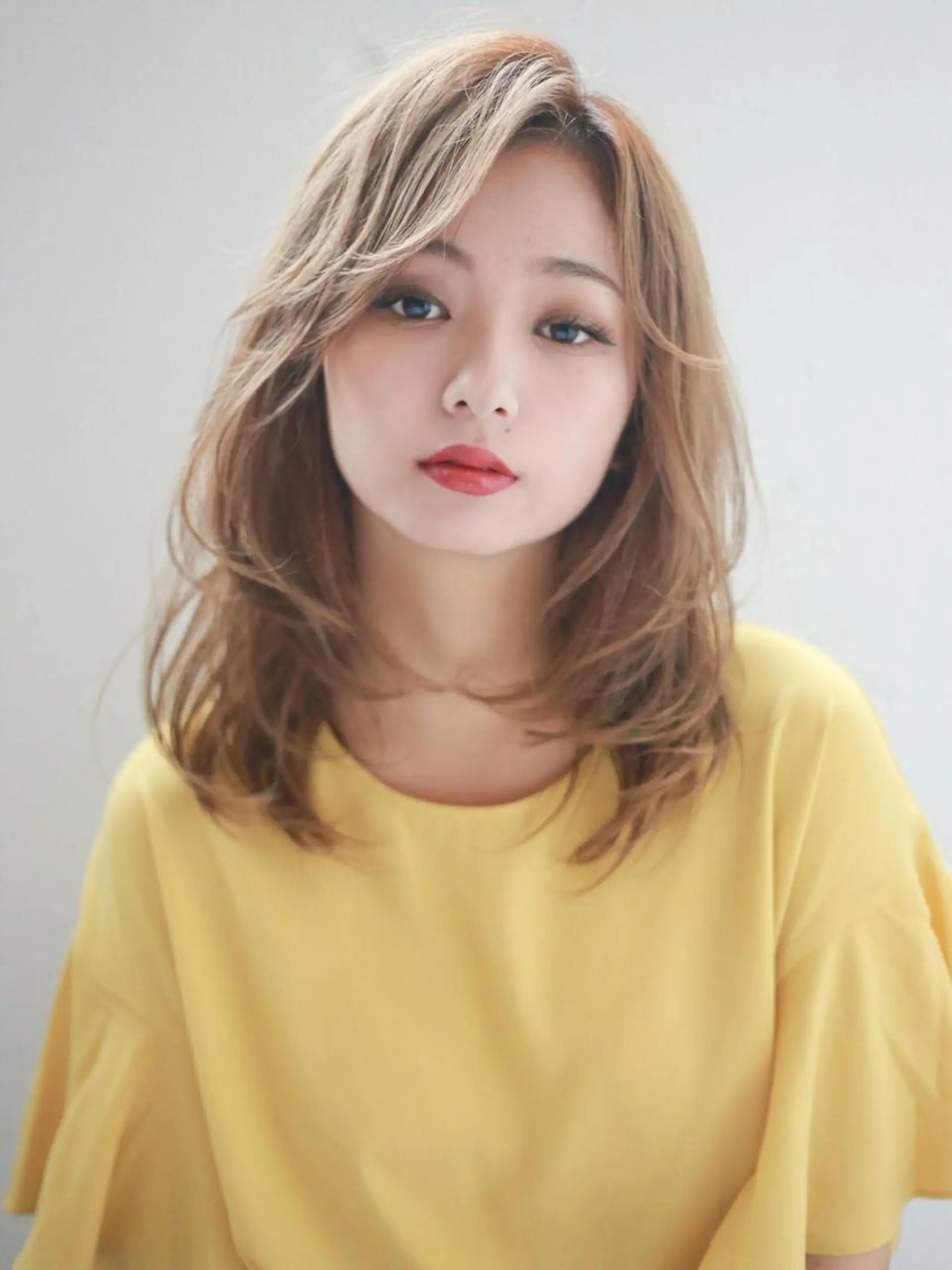 ミディアム ミディアムレイヤー レイヤーカット 💎レイヤー×顔周り カット💎杉原のヘアスタイル