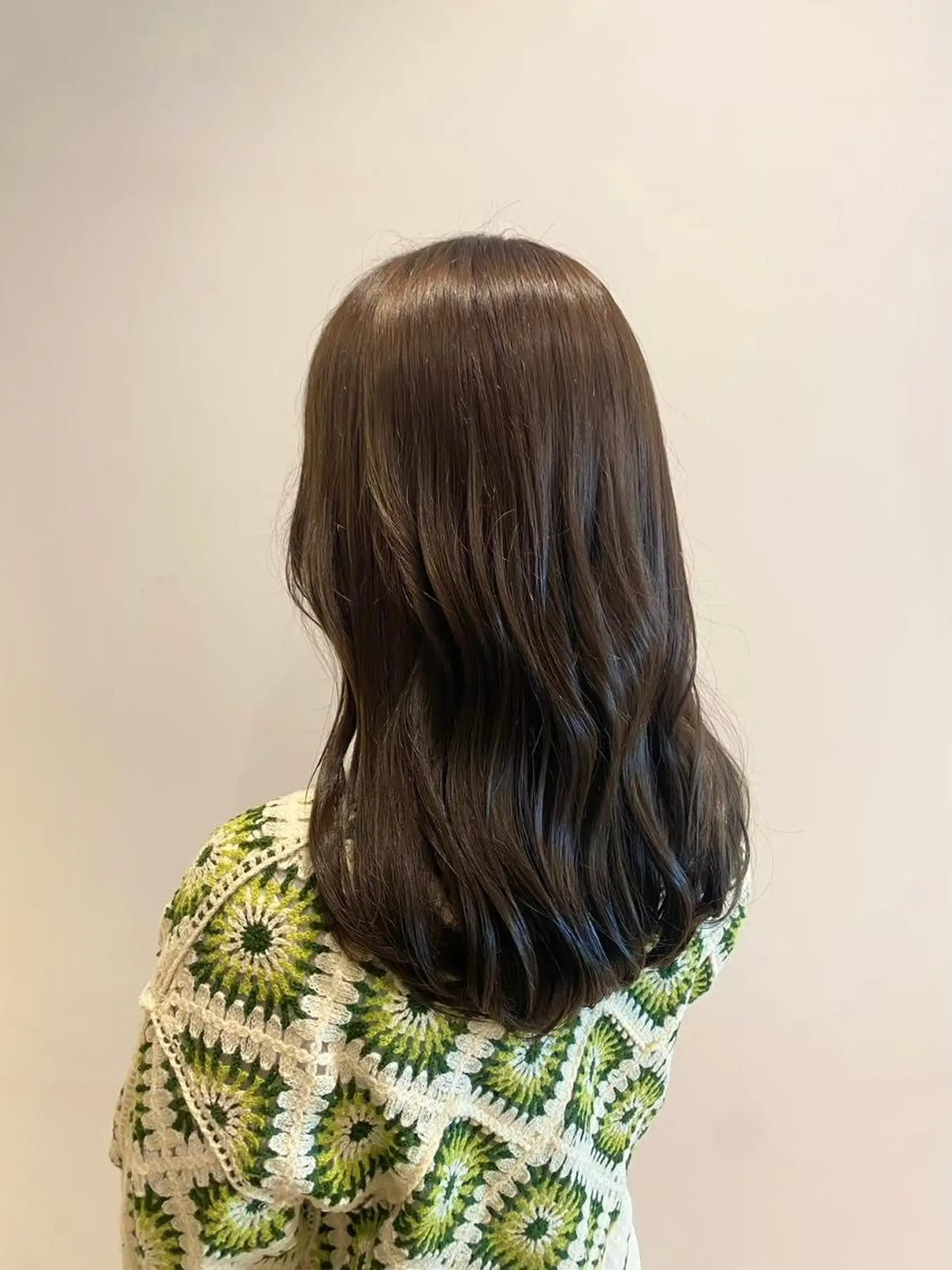 セミロング カラー ベージュカラー 🌹艶髪カラー🌹 津田晴加【西荻窪】のヘアスタイル