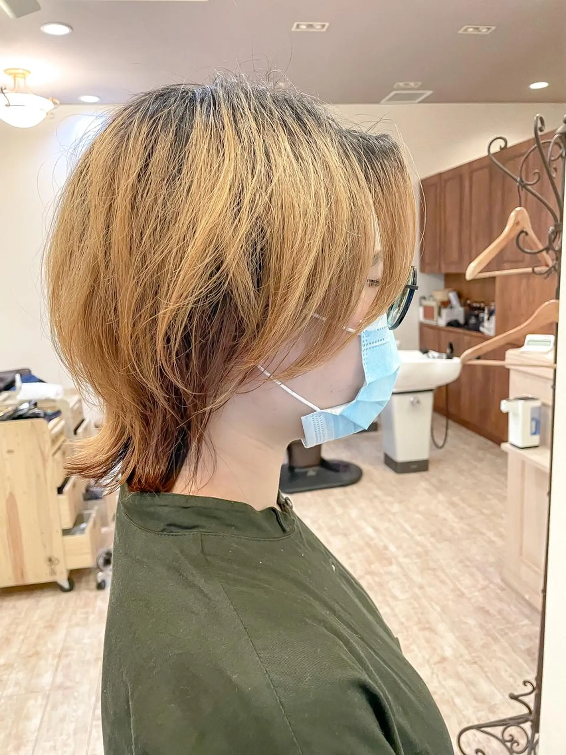 ミディアム ウルフカット SHANTi 飯塚 ヘアセット/髪質改善のヘアスタイル