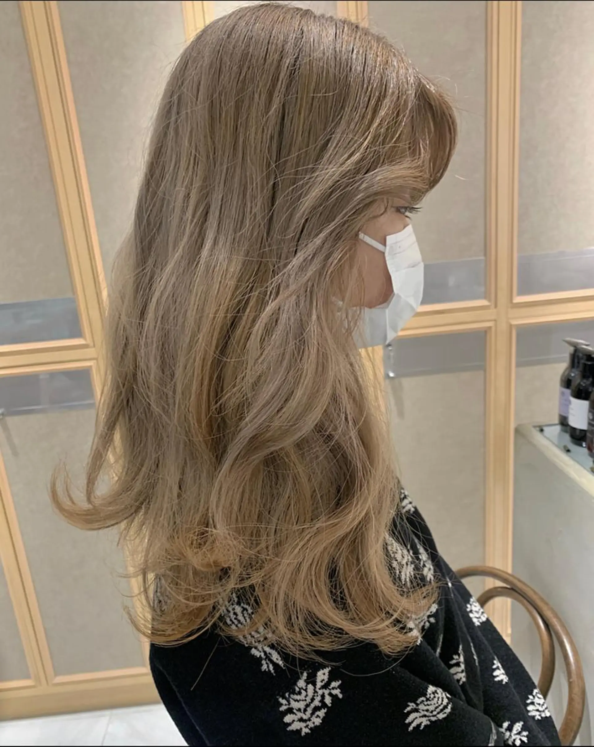 カラー ラベンダー/レイヤー スタイル🤎mamiのヘアスタイル