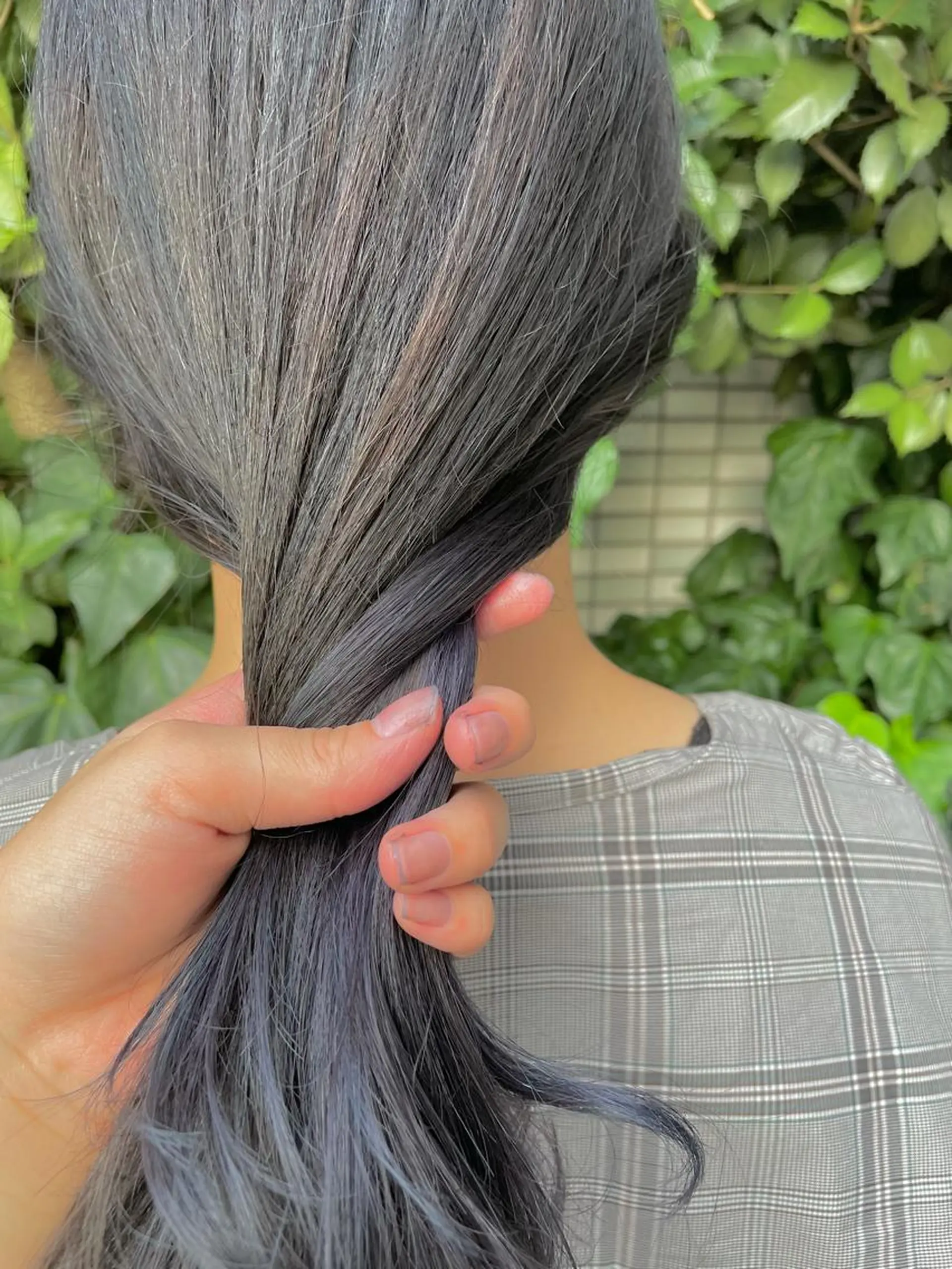 ミディアム カラー カワシマ セイカのヘアスタイル