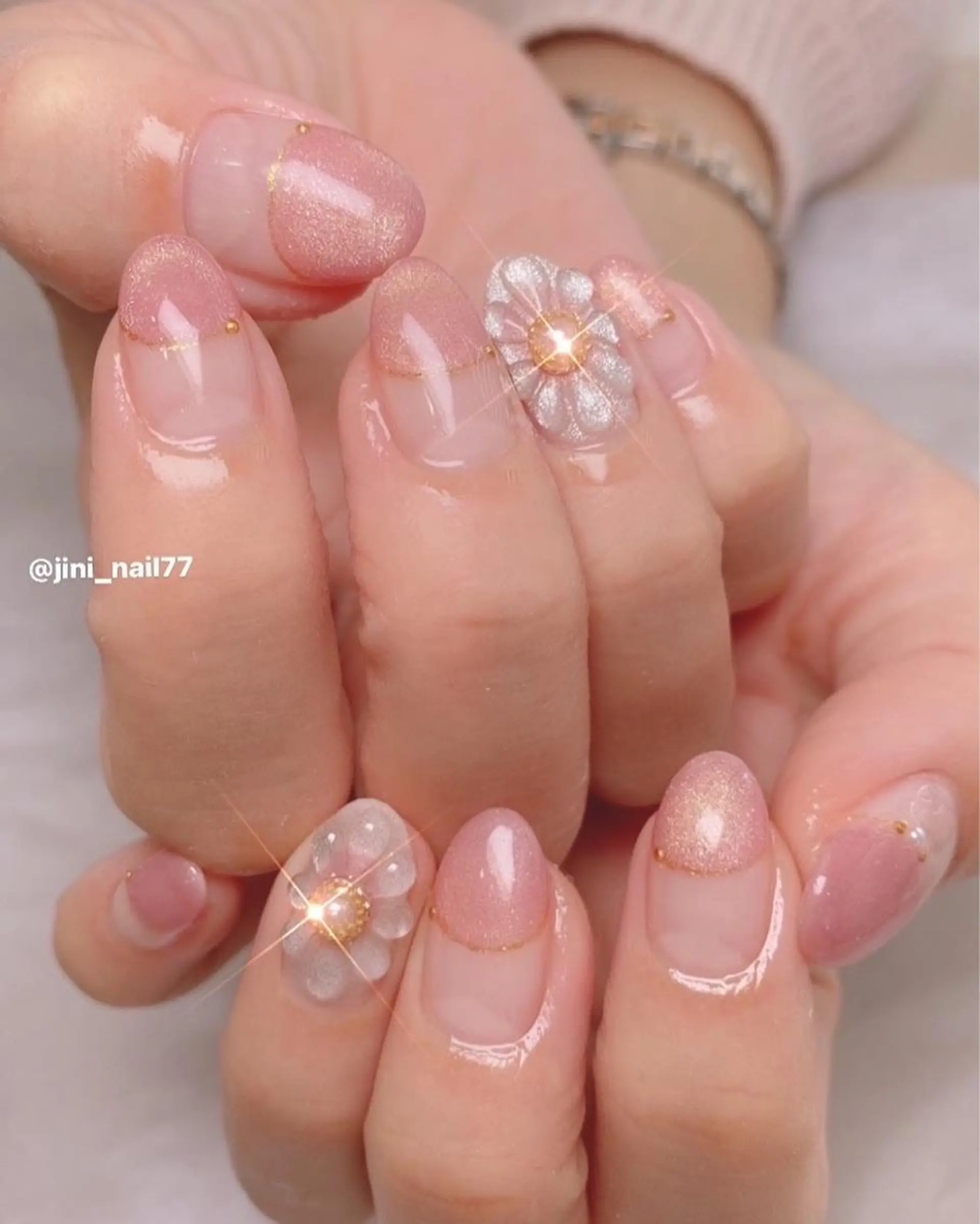 ネイル ハンドネイル JINI NAIL所属・ジニ ネイルのネイルデザイン