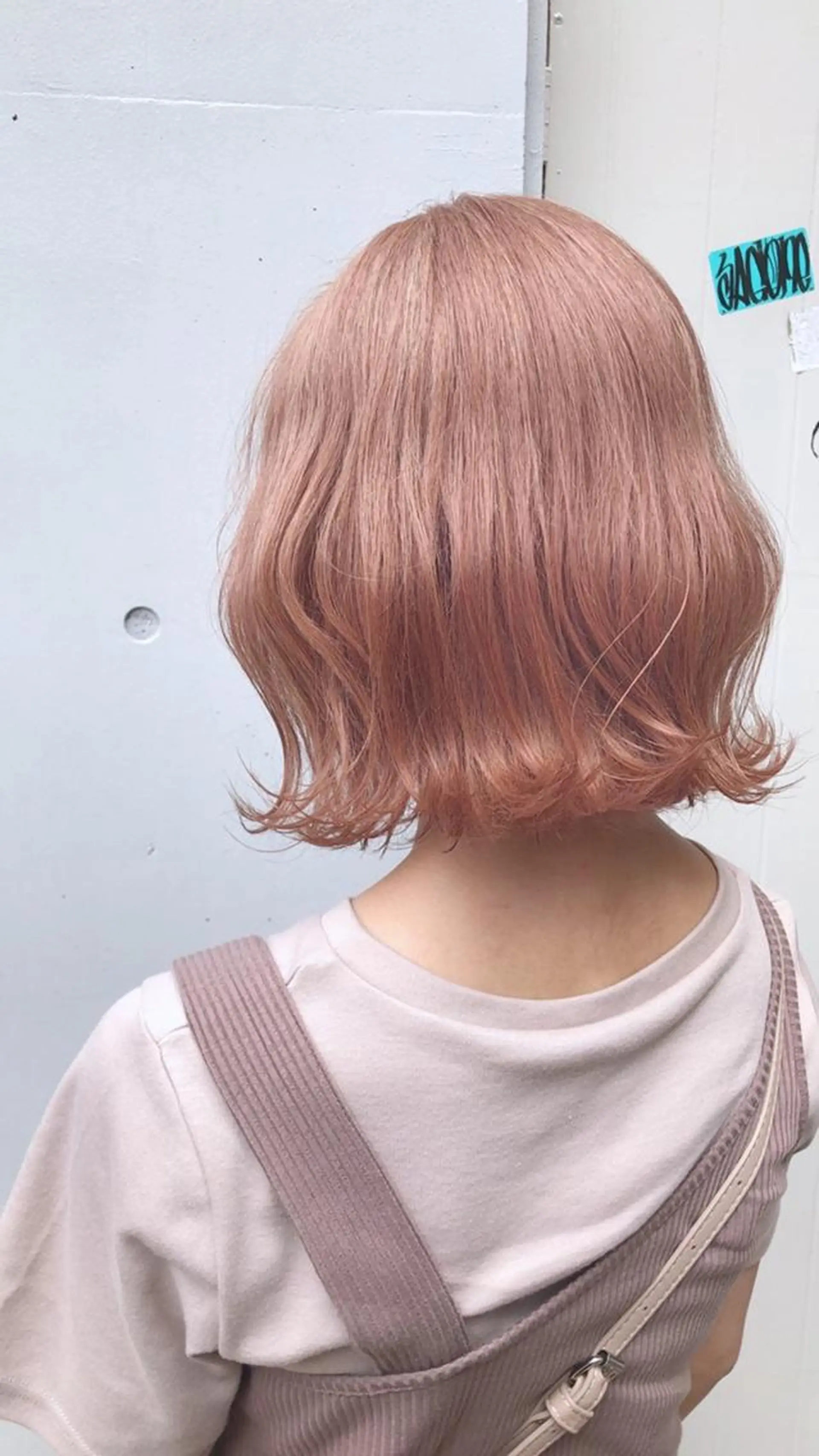 ミディアム カラー ベージュカラー ダブルカラー オレンジ オレンジベージュ 縮毛矯正ヘアアレンジ 🌸三輪知優🌸のヘアスタイル