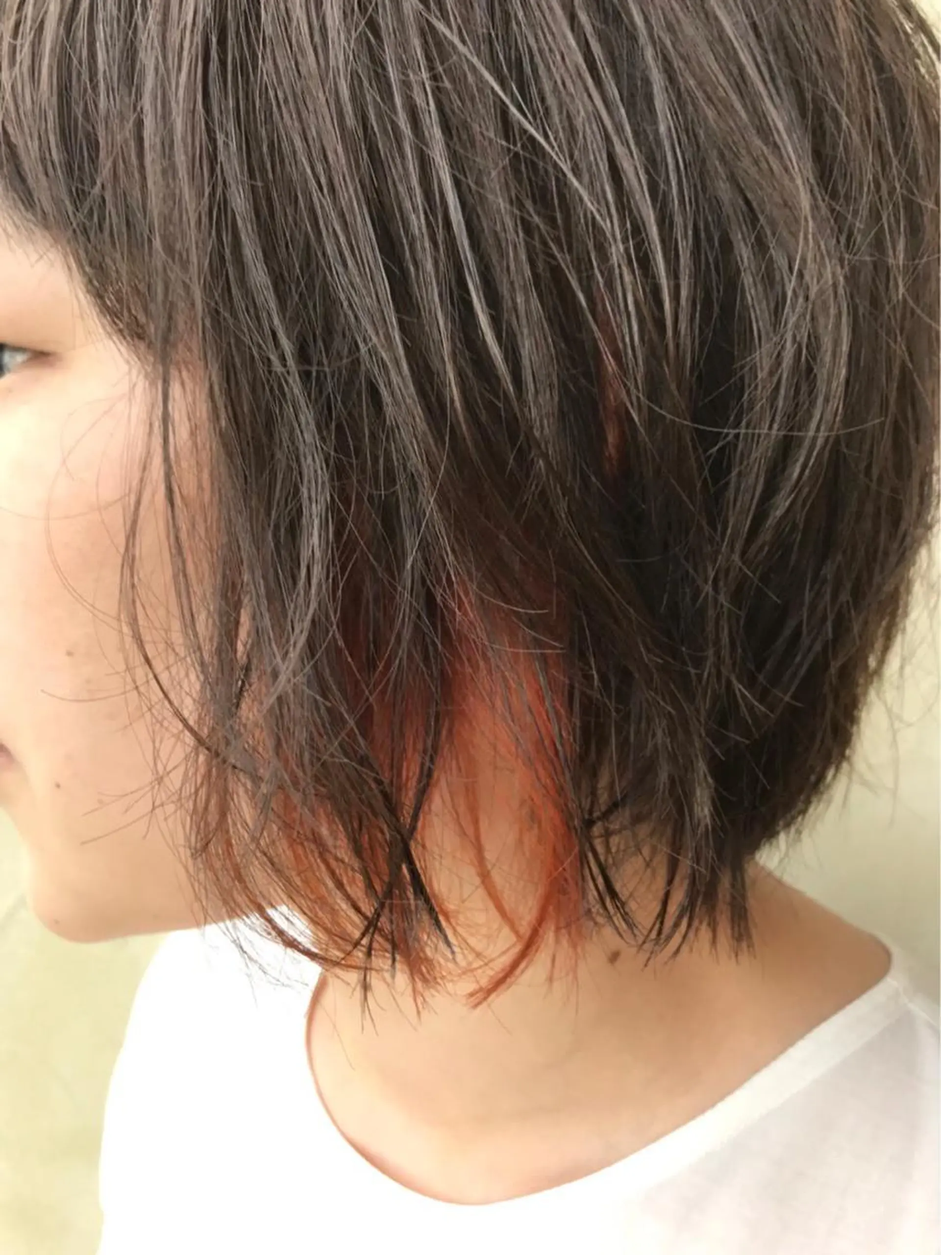 ショート カラー 追立 優稀のヘアスタイル