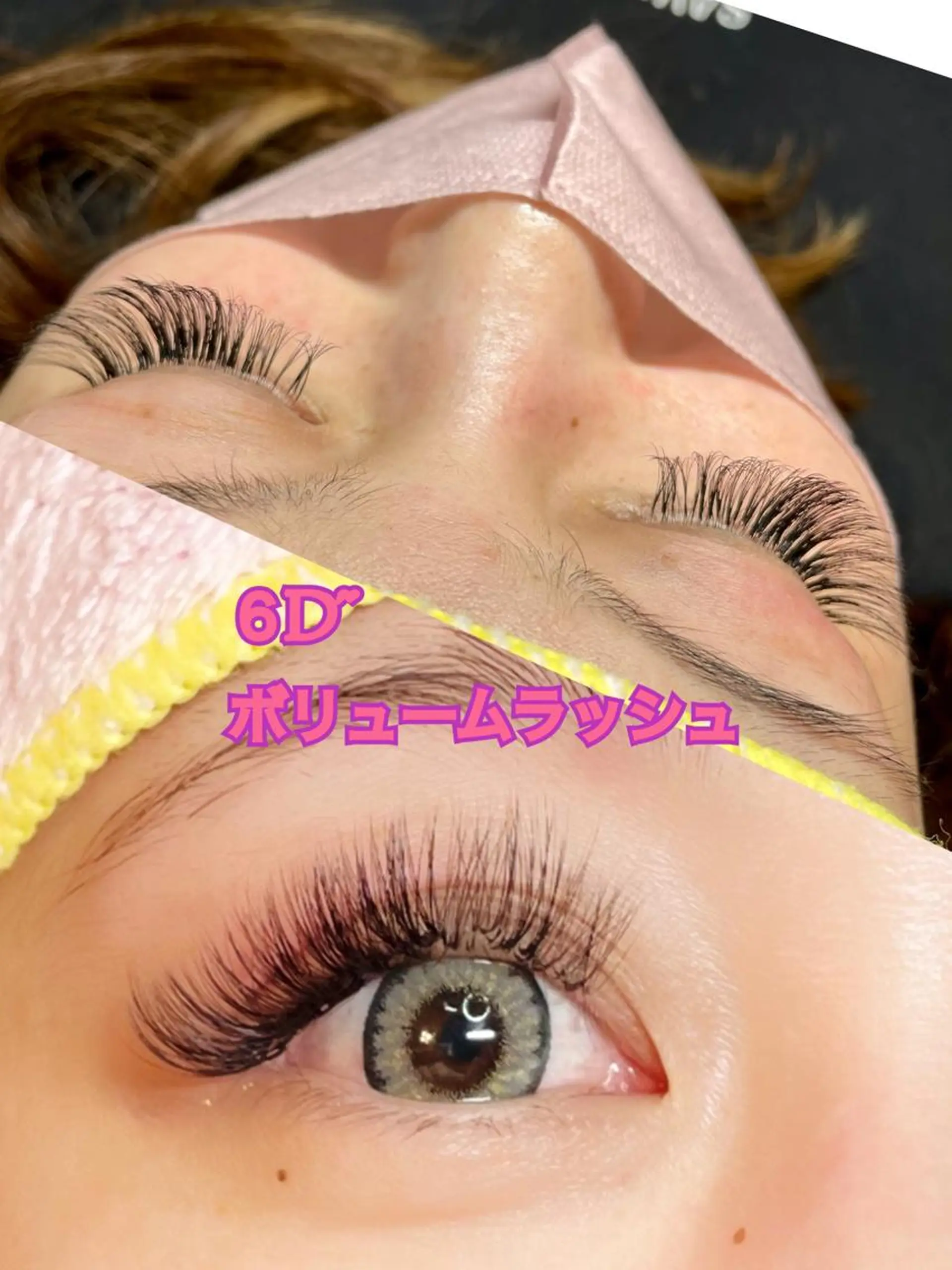 マツエク・マツパ ボリュームラッシュ マツエク Orange  Camelのマツエク・マツパデザイン