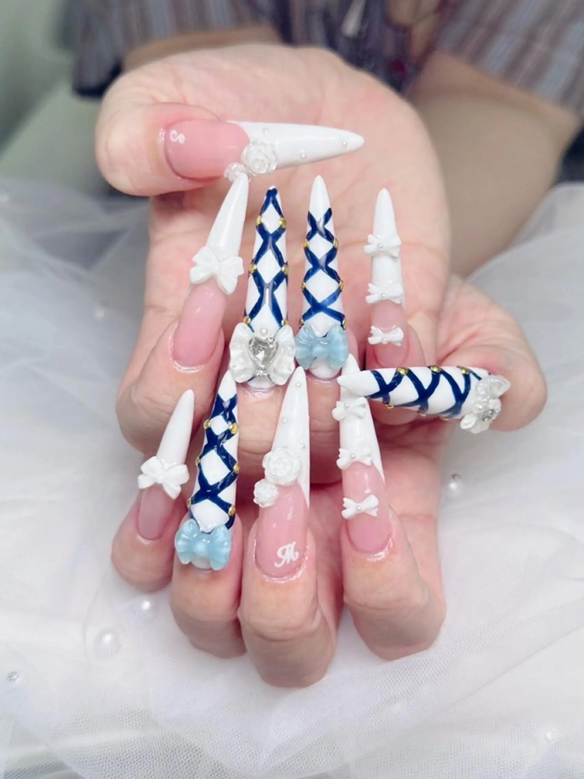 ネイル 💕チップネイル 🩷のネイルデザイン