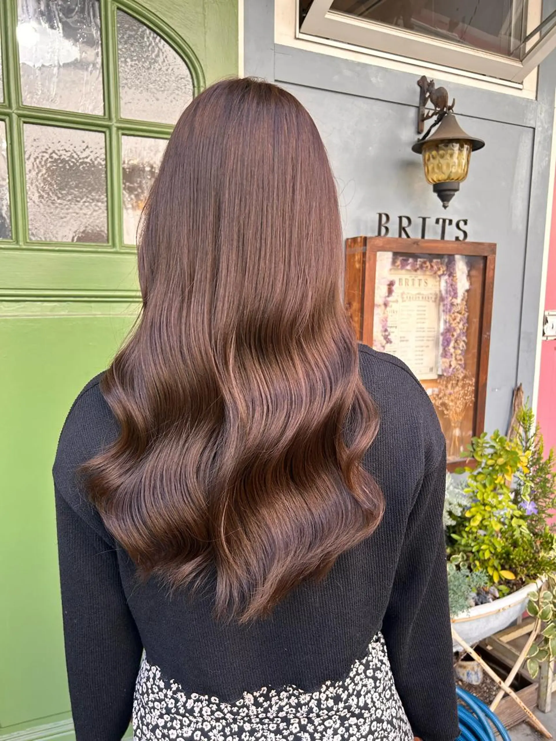 ロング カラー カット ヘアカラー トリートメント ヘッドスパ 清水千優/パーマ/透 明感カラー/メンズのヘアスタイル