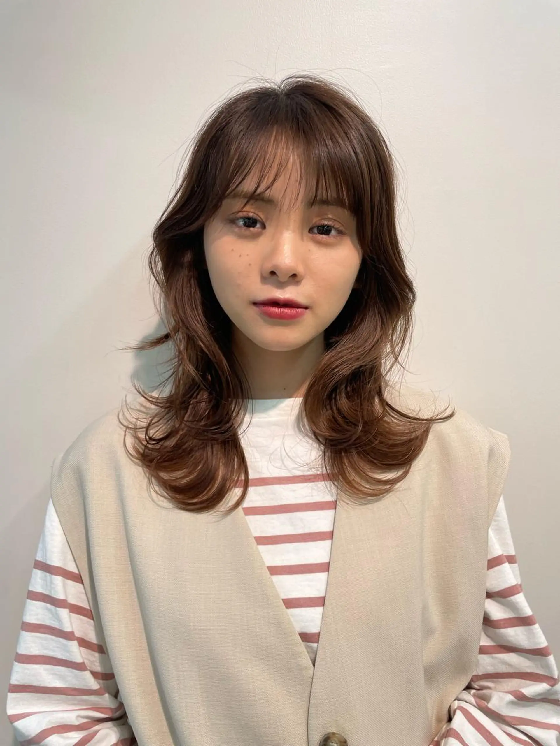 ミディアム くびれヘア ❤️ショートカット ・顔周りカット❤️のヘアスタイル