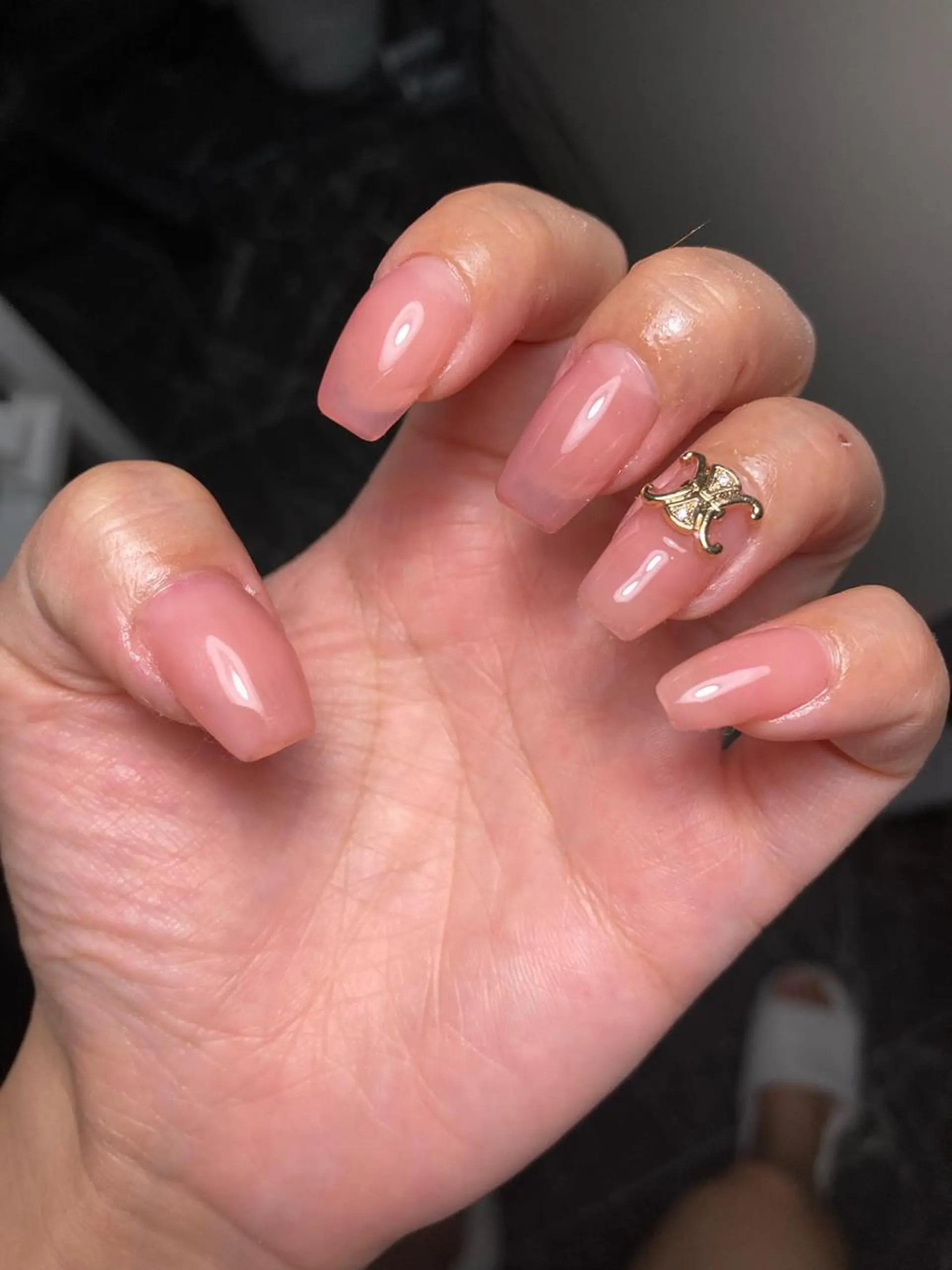 ショート ネイル スカルプネイル ✴︎ Delightのネイルデザイン