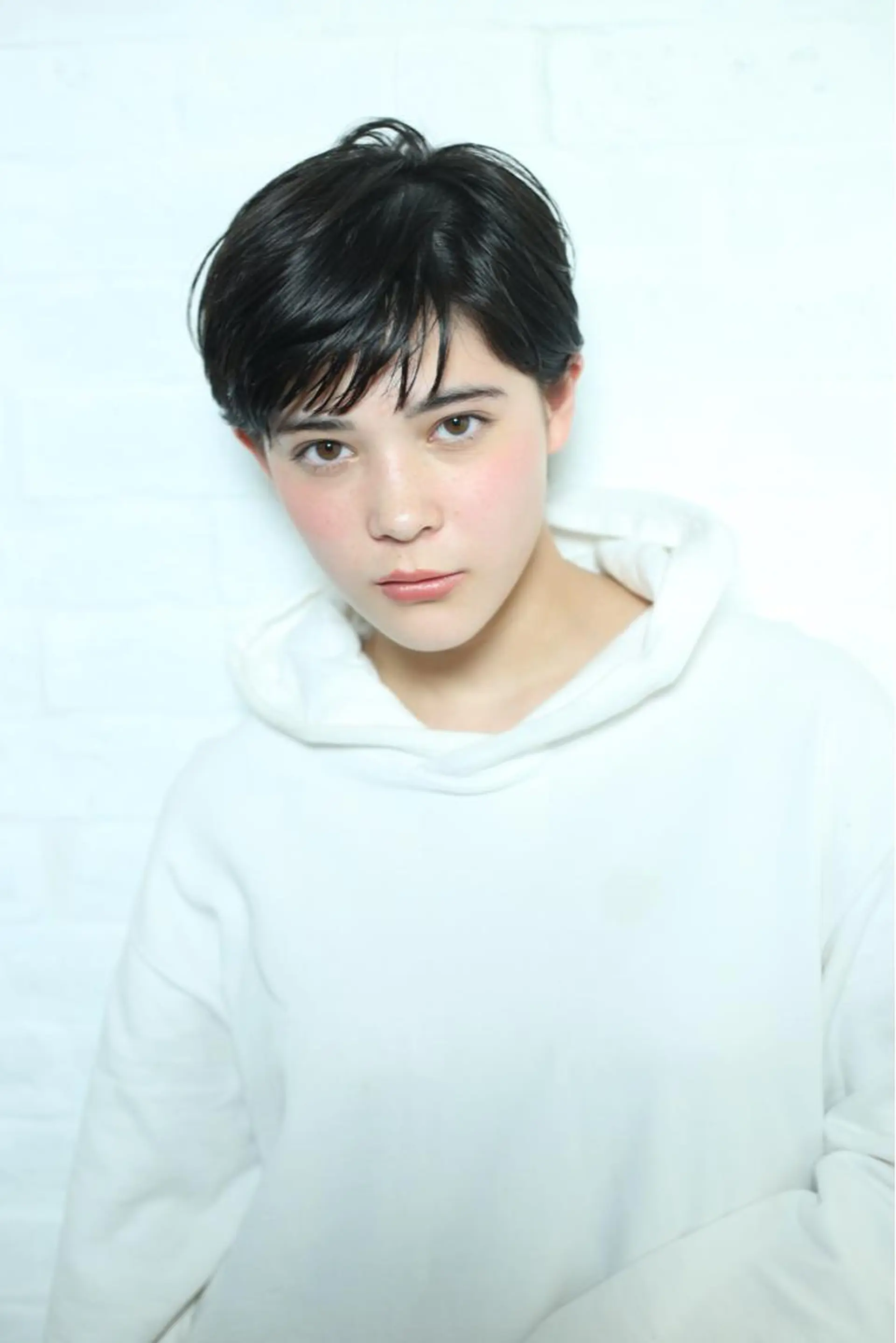 ショート ショートボブ ボブ 髪質改善 韓国風ヘア シースルーバング カット ヘアセット BACANCES〜バカンス〜所属・👑👑👑👑工藤 敬👑👑👑👑のヘアスタイル