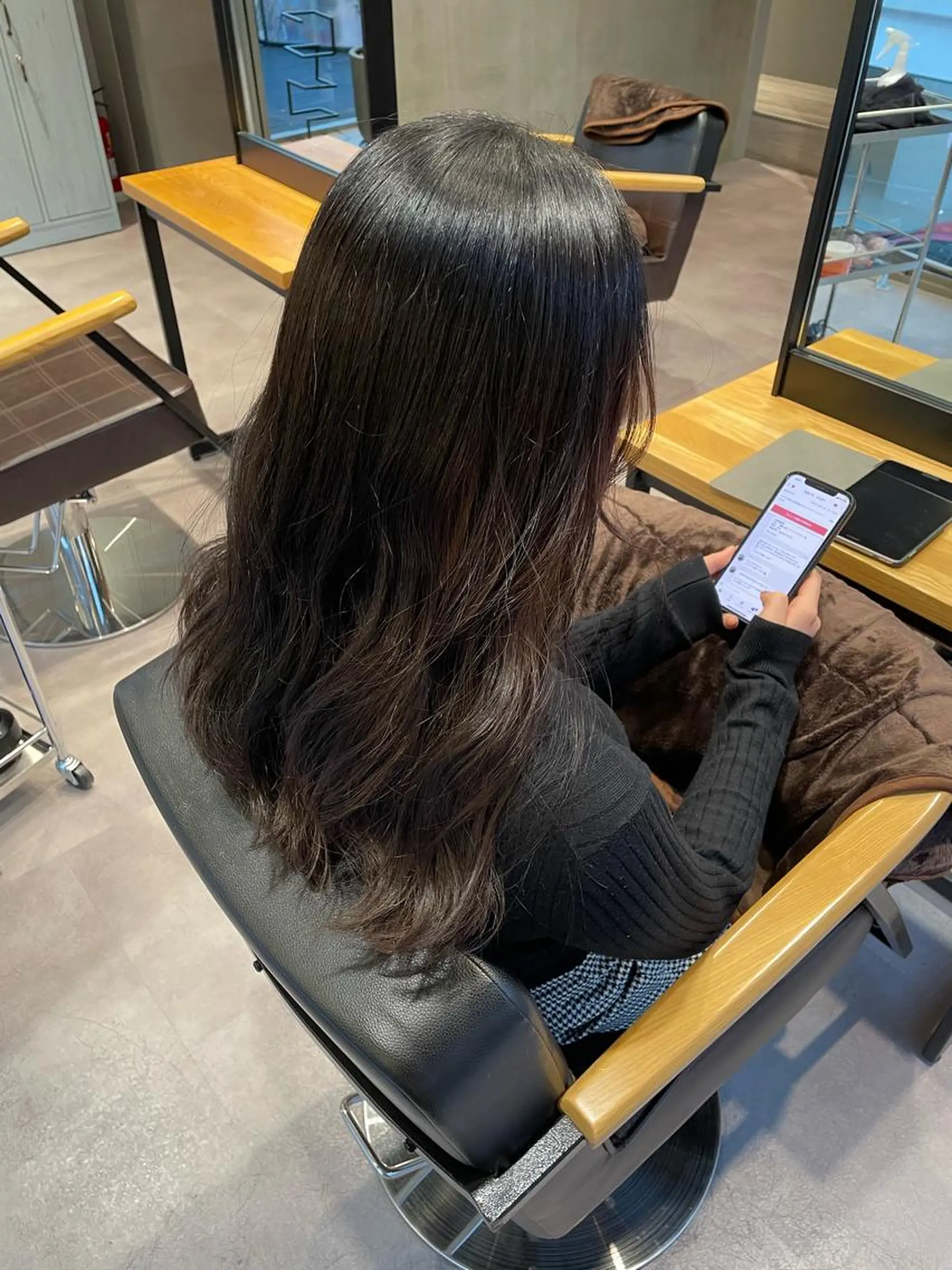 ロング エギョモリ 外国人風カラー ハイライト 髪質改善 韓国風ヘア 韓国風/オシャレ /縮毛矯正/滝口琴未のヘアスタイル