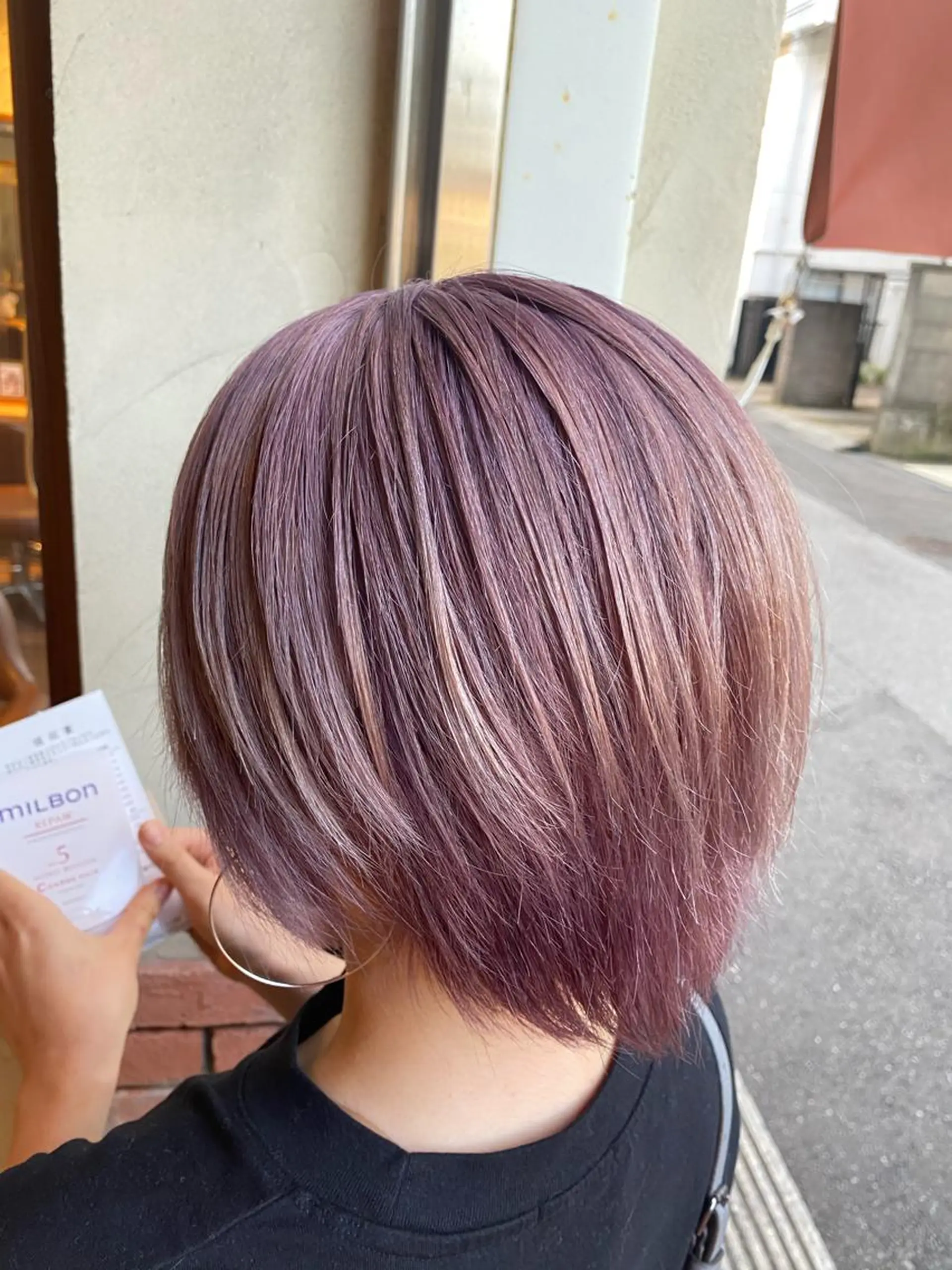 ショート カラー パーマ ヘアアレンジ メンズ キッズ ネイル マツエク・マツパ emu所属・🌈髪質改善・美髪矯 正・平野瀬乃🌈のヘアスタイル