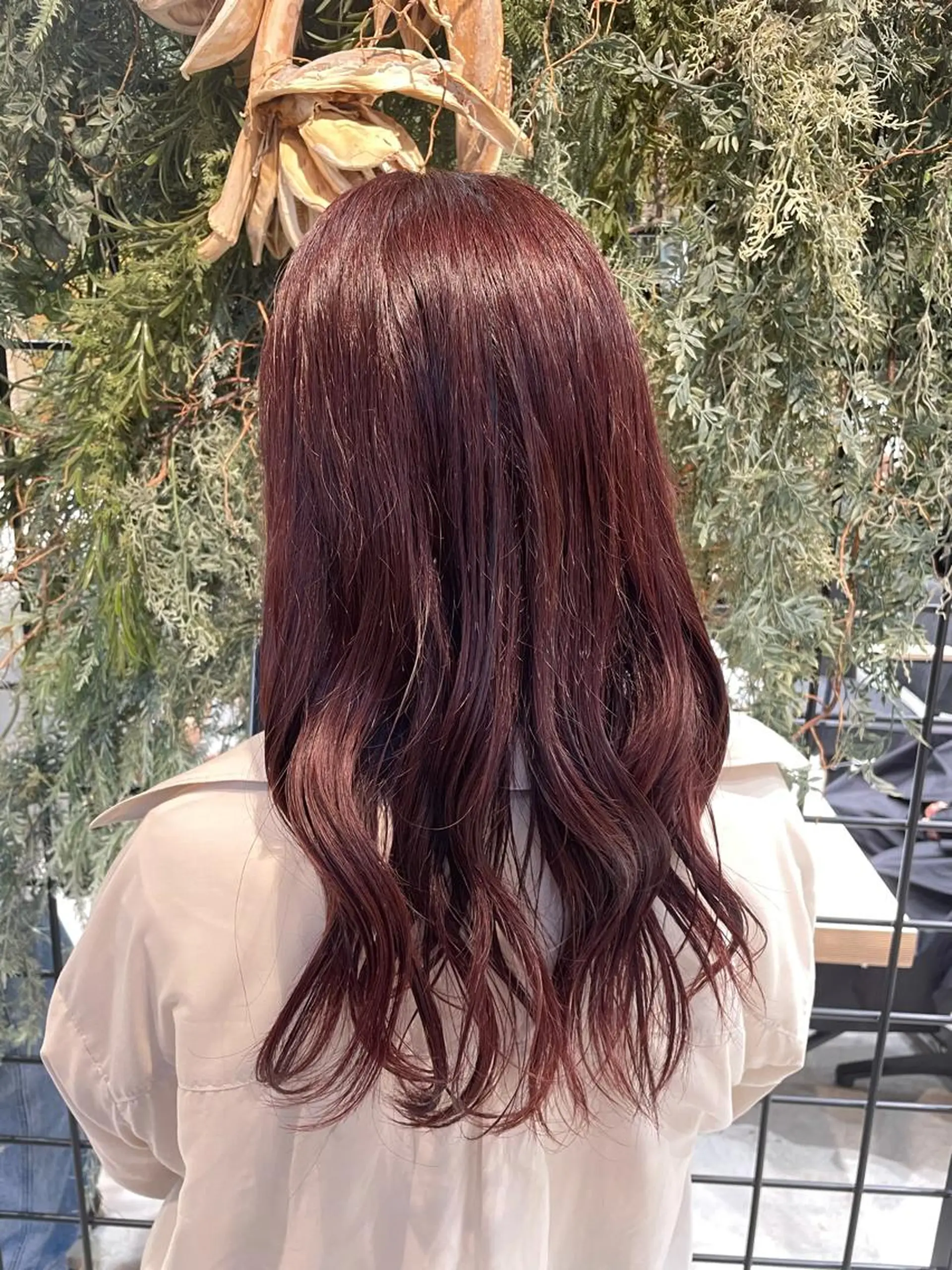 セミロング カラー レッドカラー 韓国マツエク/まつパ 🎀misaki🎀のマツエク・マツパデザイン