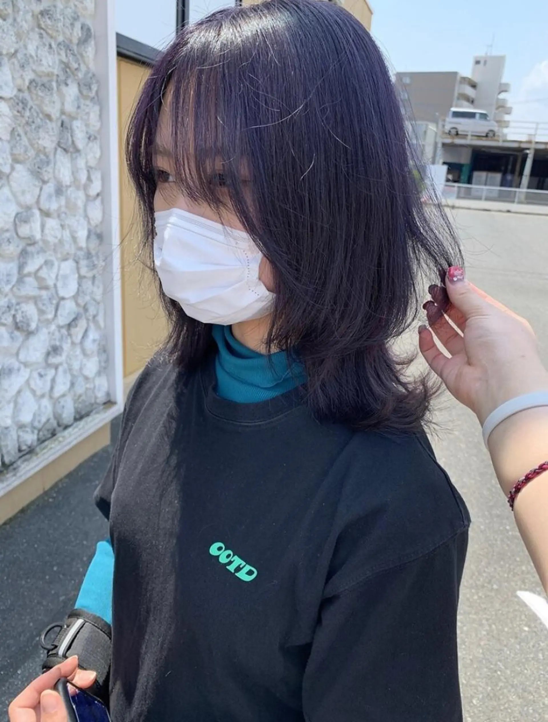 セミロング カラー 🫧ウルフカット/ 畑中結衣🫧のヘアスタイル