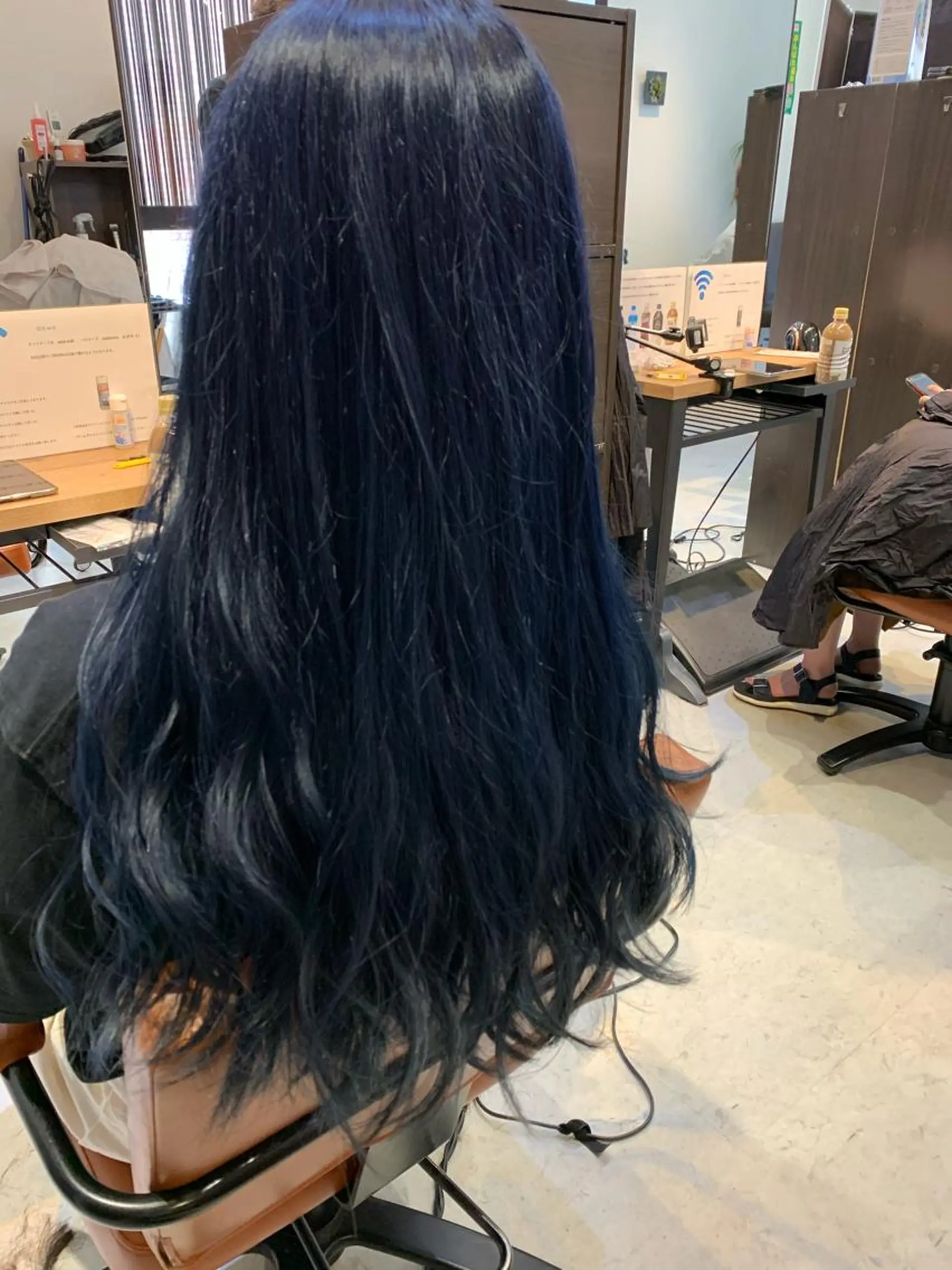 ロング 野村 俊太のヘアスタイル