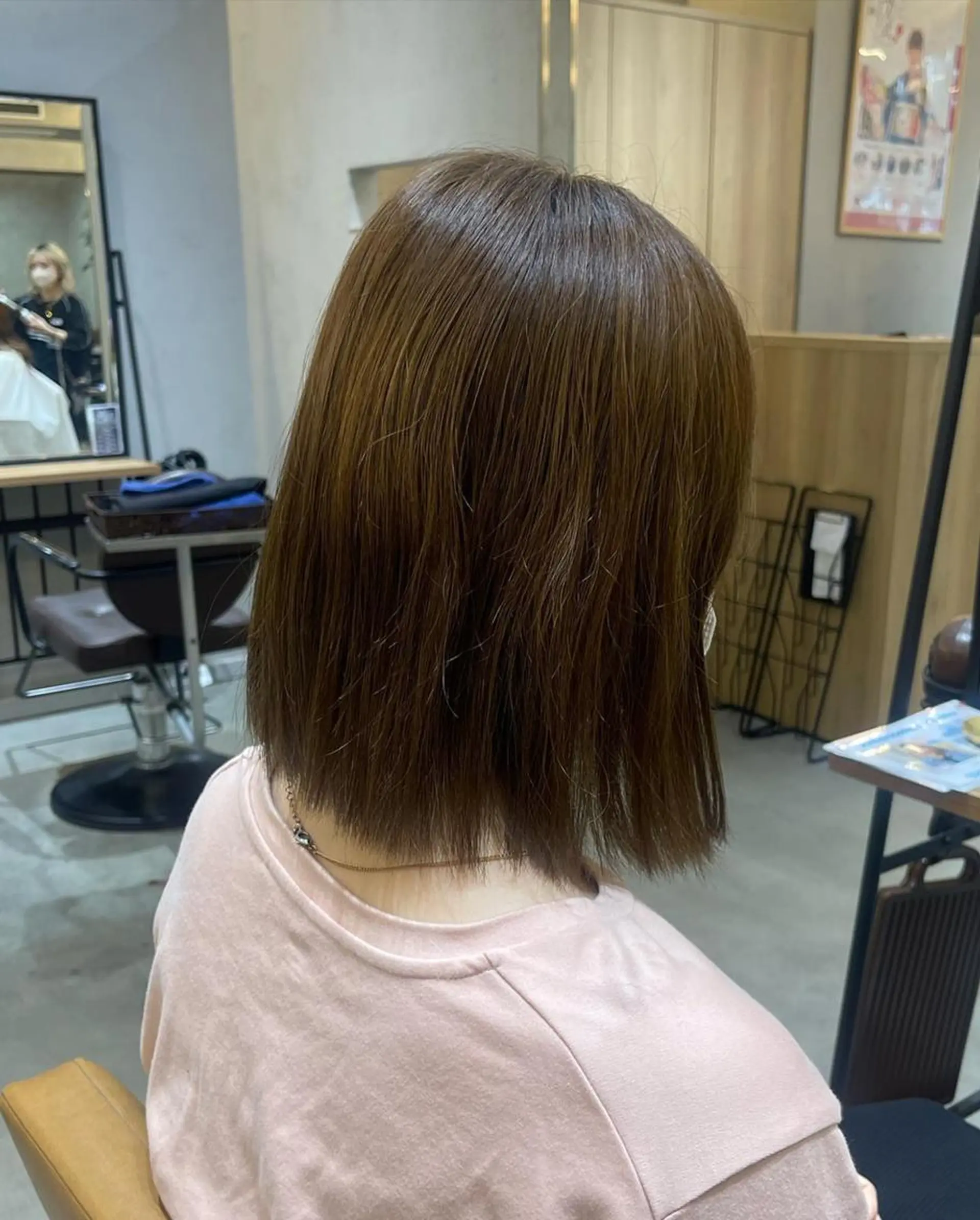 ミディアム カラー ヘアアレンジ ベージュカラー 黒髪 インナーカラー 髪質改善 似合わせカット ❥【韓国風ヘア】 stylist 林❥のエステ・リラクイメージ
