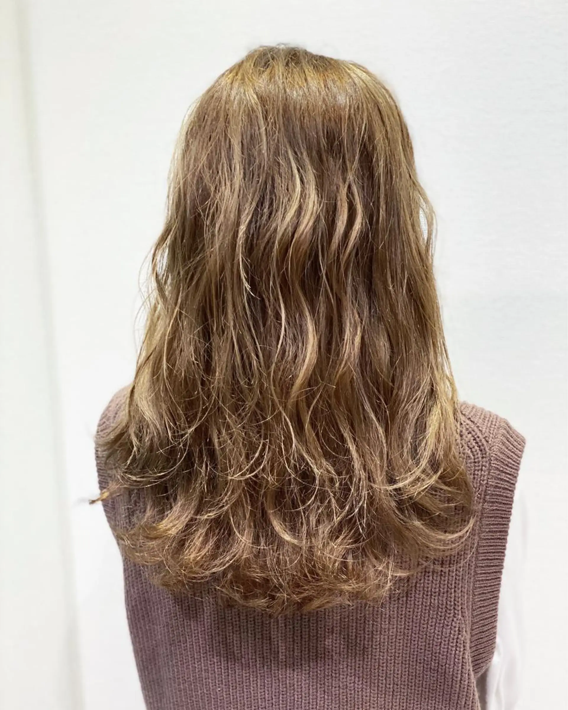 ロング ハイライト 💎大人ハイライト 💎上杉一也💎のヘアスタイル