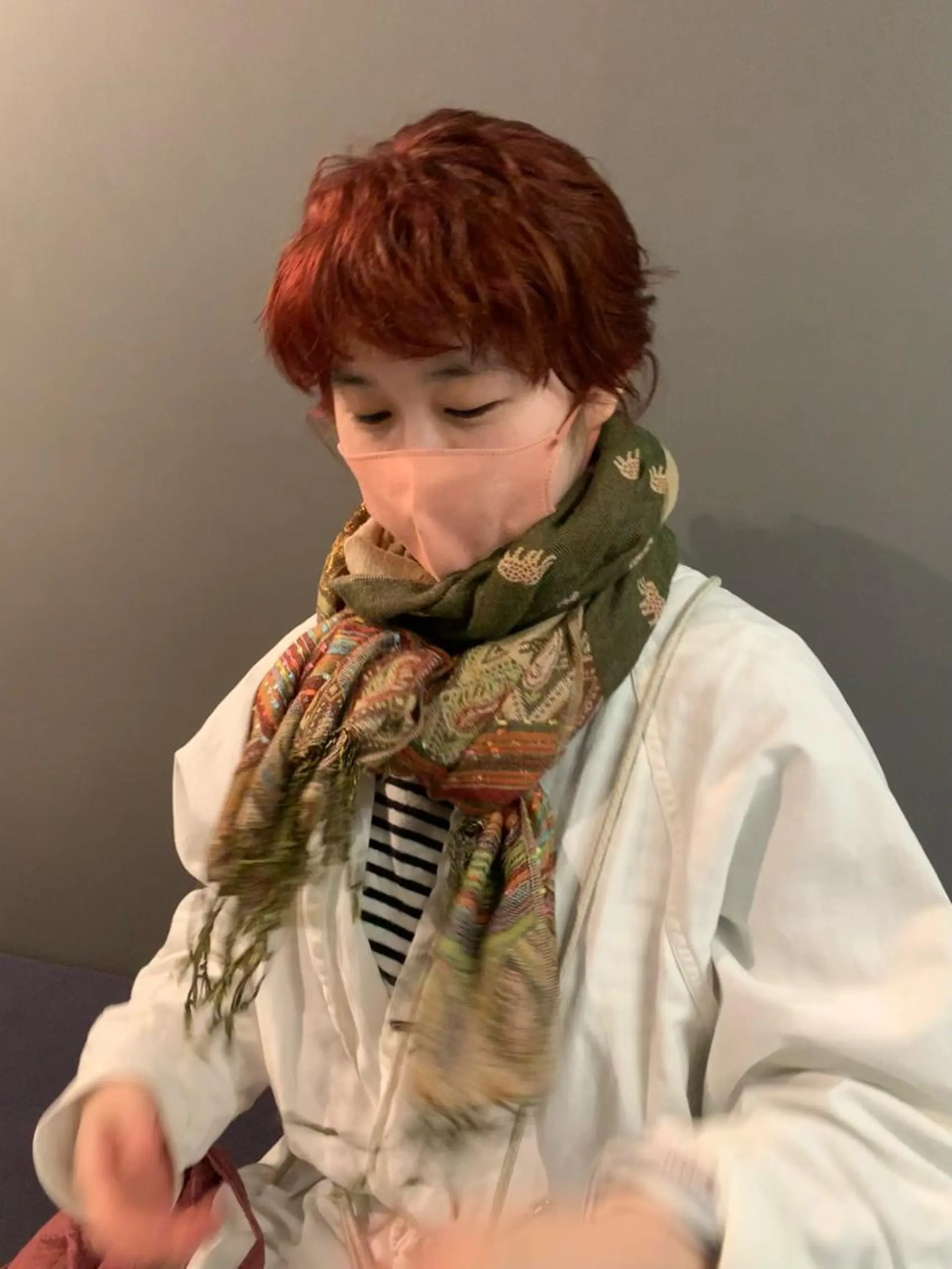 カラー パーマ NERO 眞下秋歩のヘアスタイル