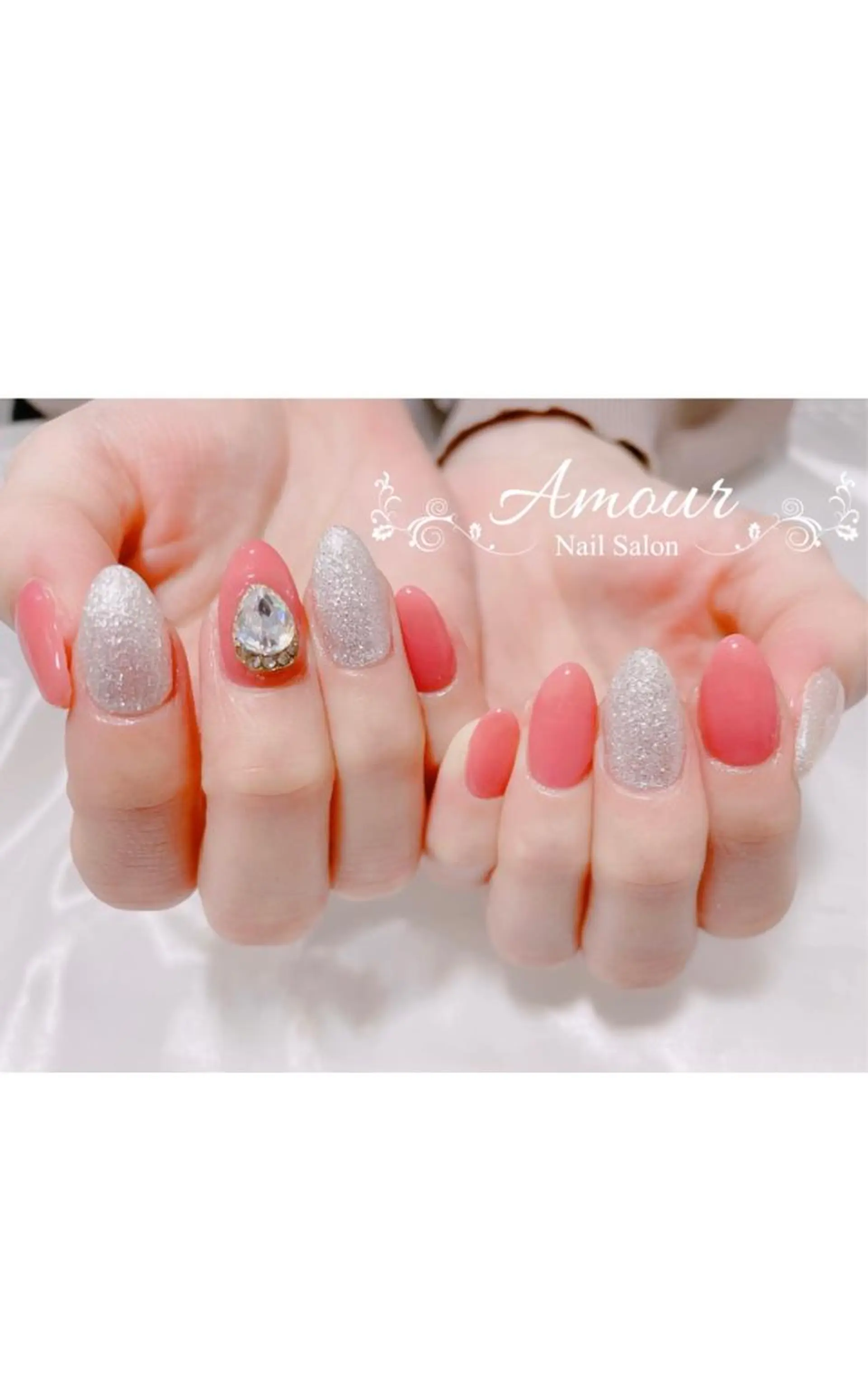 ネイル 韓国ネイル nailsalon ♡amour♡のネイルデザイン