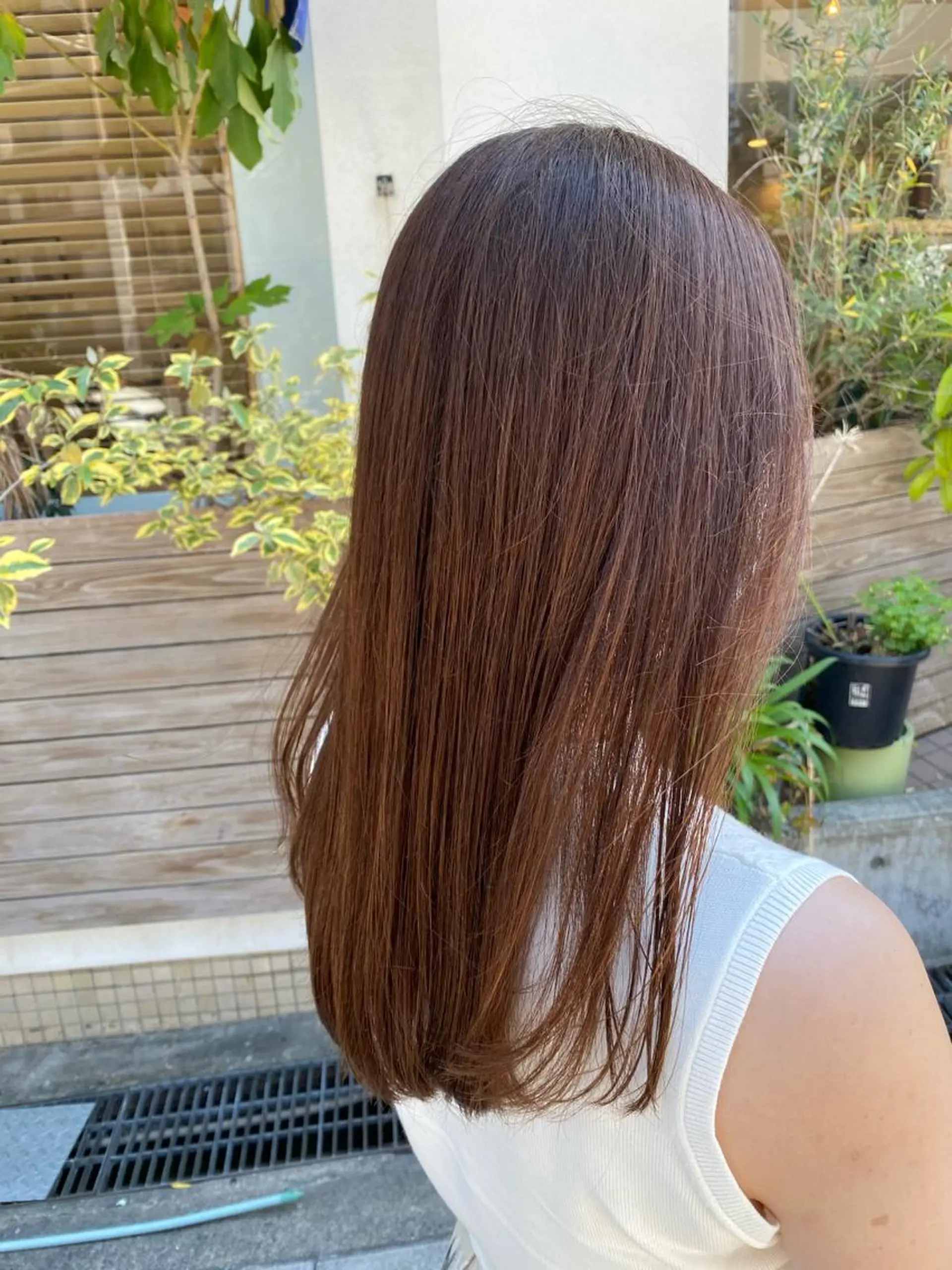 ロング カラー 髪質改善 大内翔太のヘアスタイル