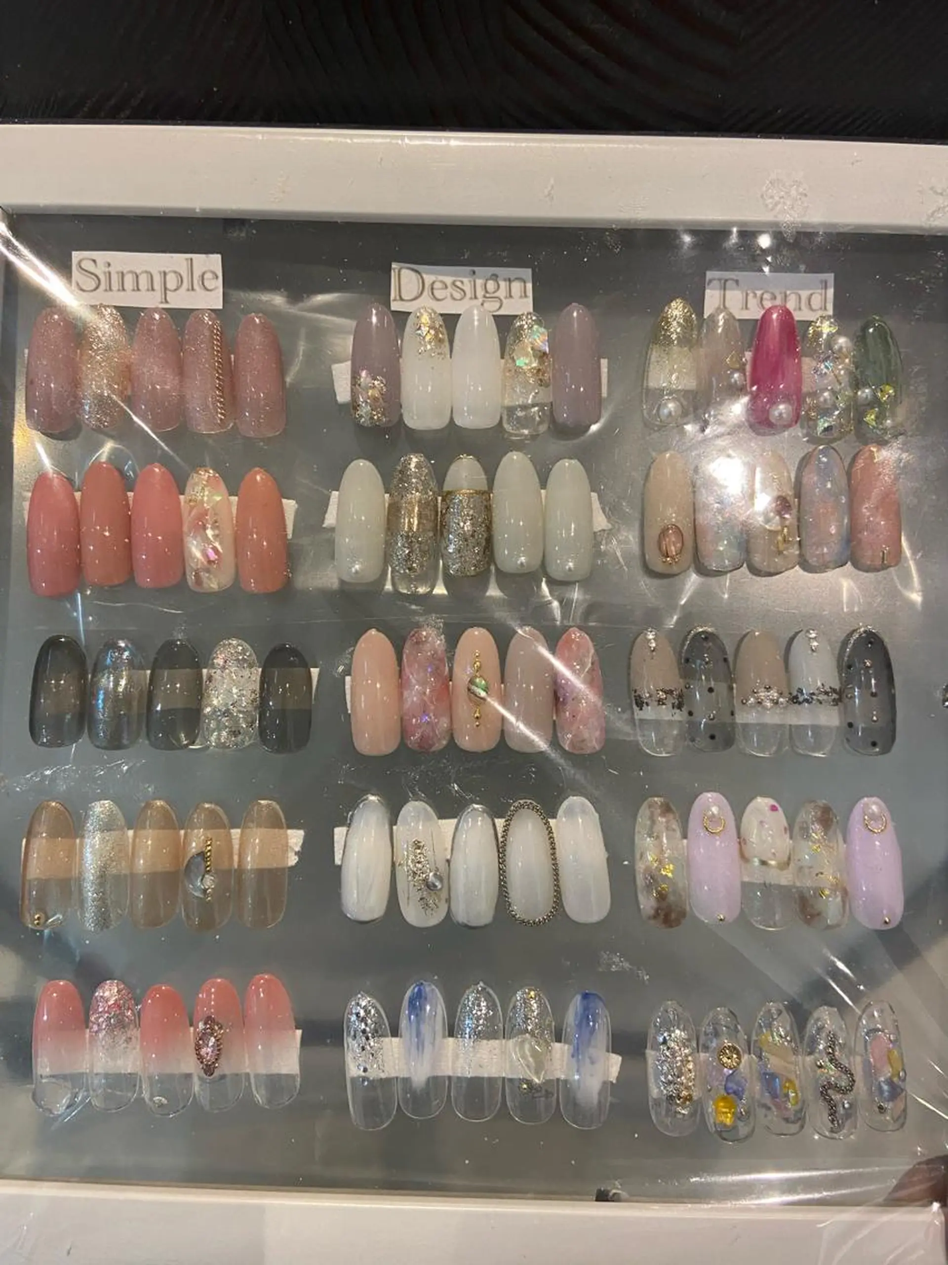 ネイル Dress nail & eyelash 梅田所属・藤村 優華のネイルデザイン