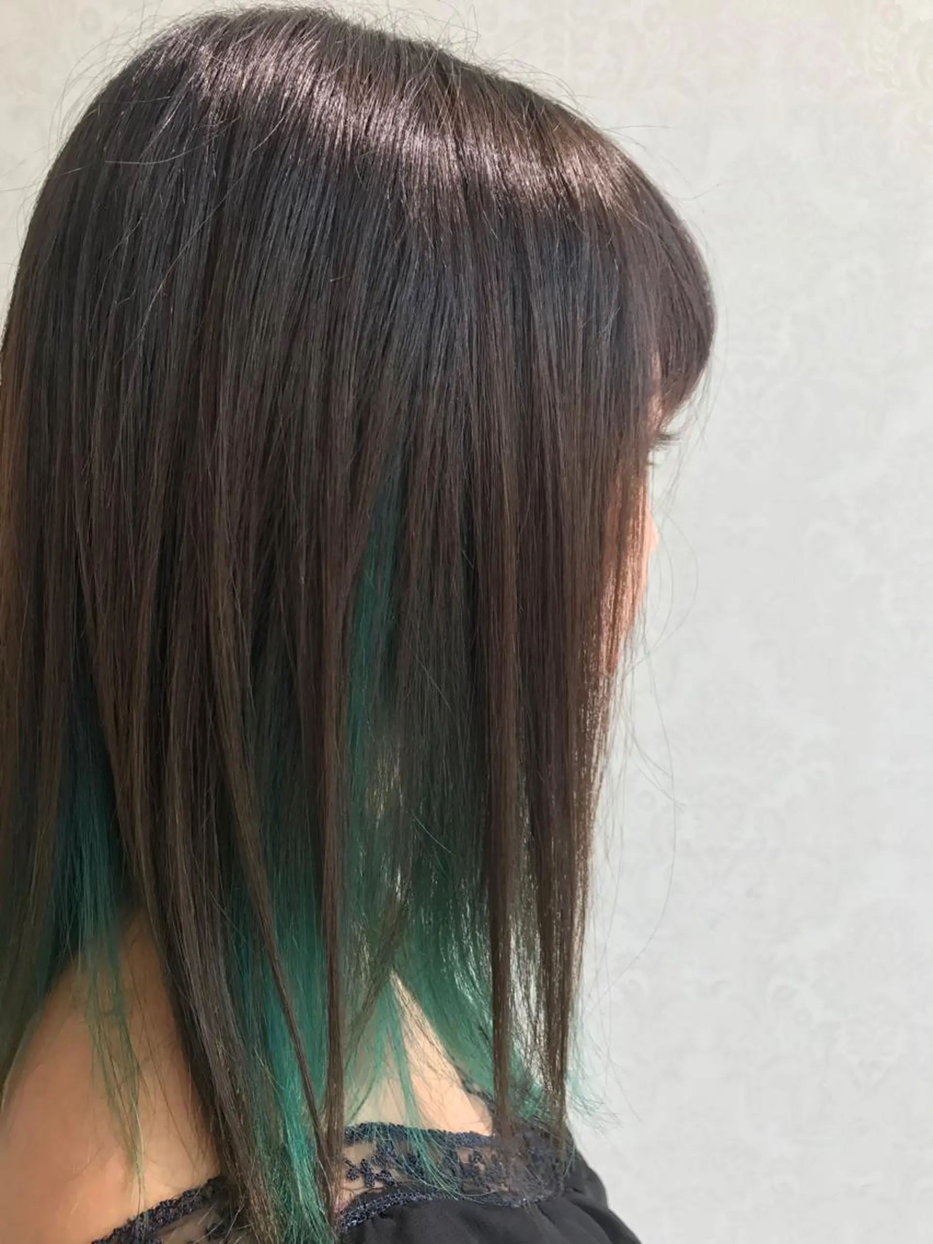 ミディアム カラー インナーカラー 福田 武士のヘアスタイル