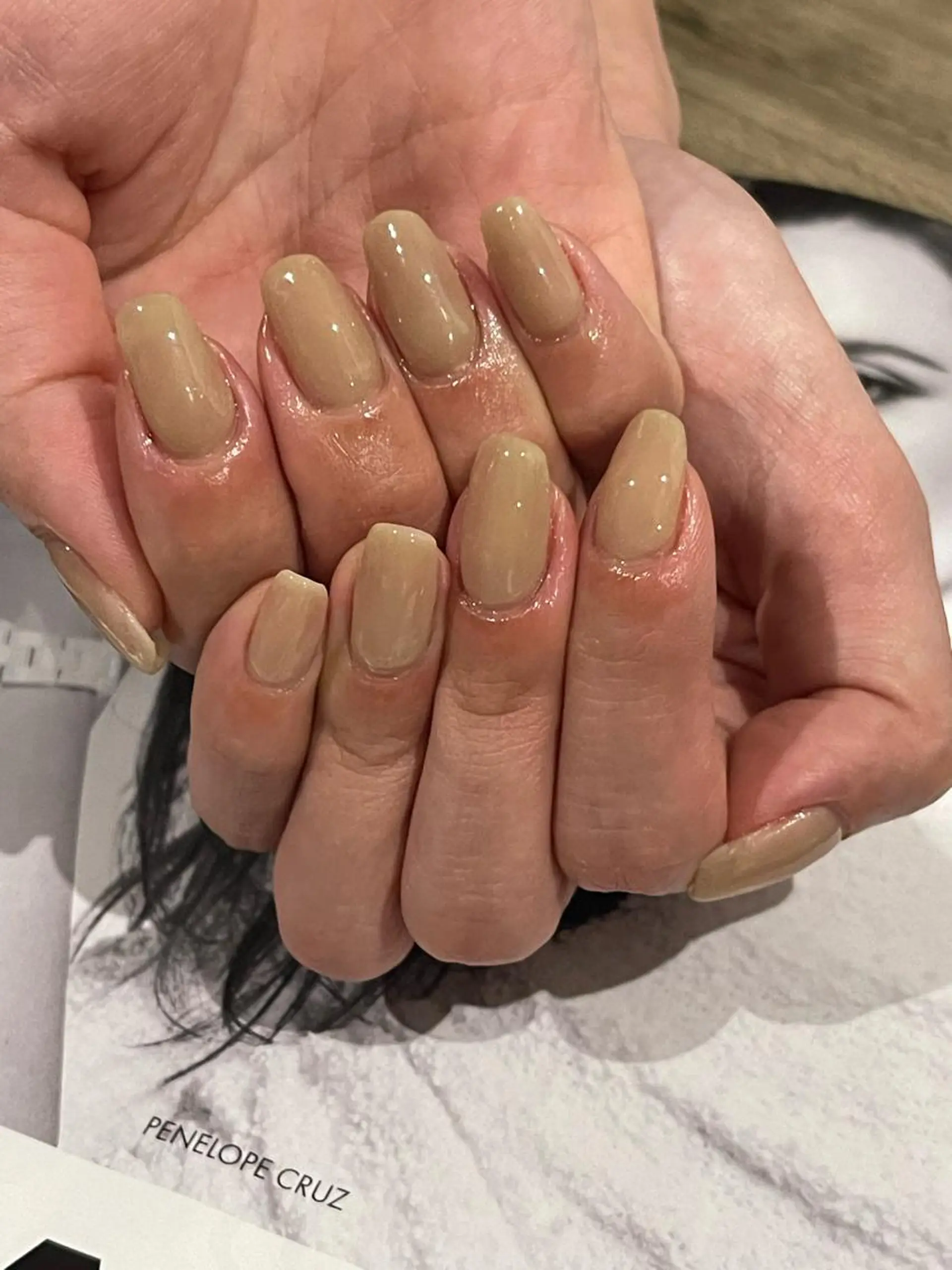 ネイル ワンカラーネイル シンプルネイル ハンドネイル ハンドケア yn salonのネイルデザイン