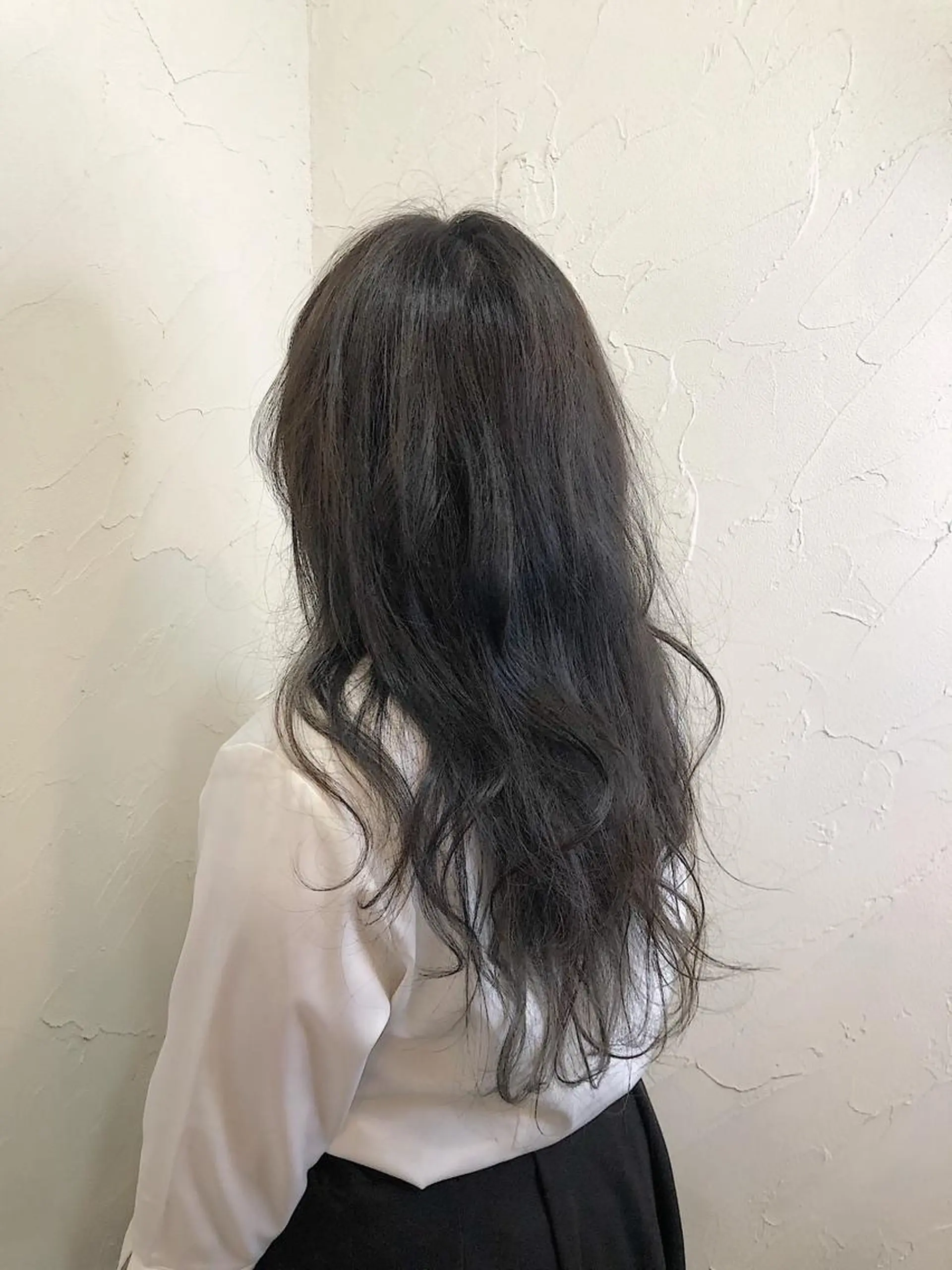 ロング カラー 久力琴音''透明感 カラー''アレンジのヘアスタイル