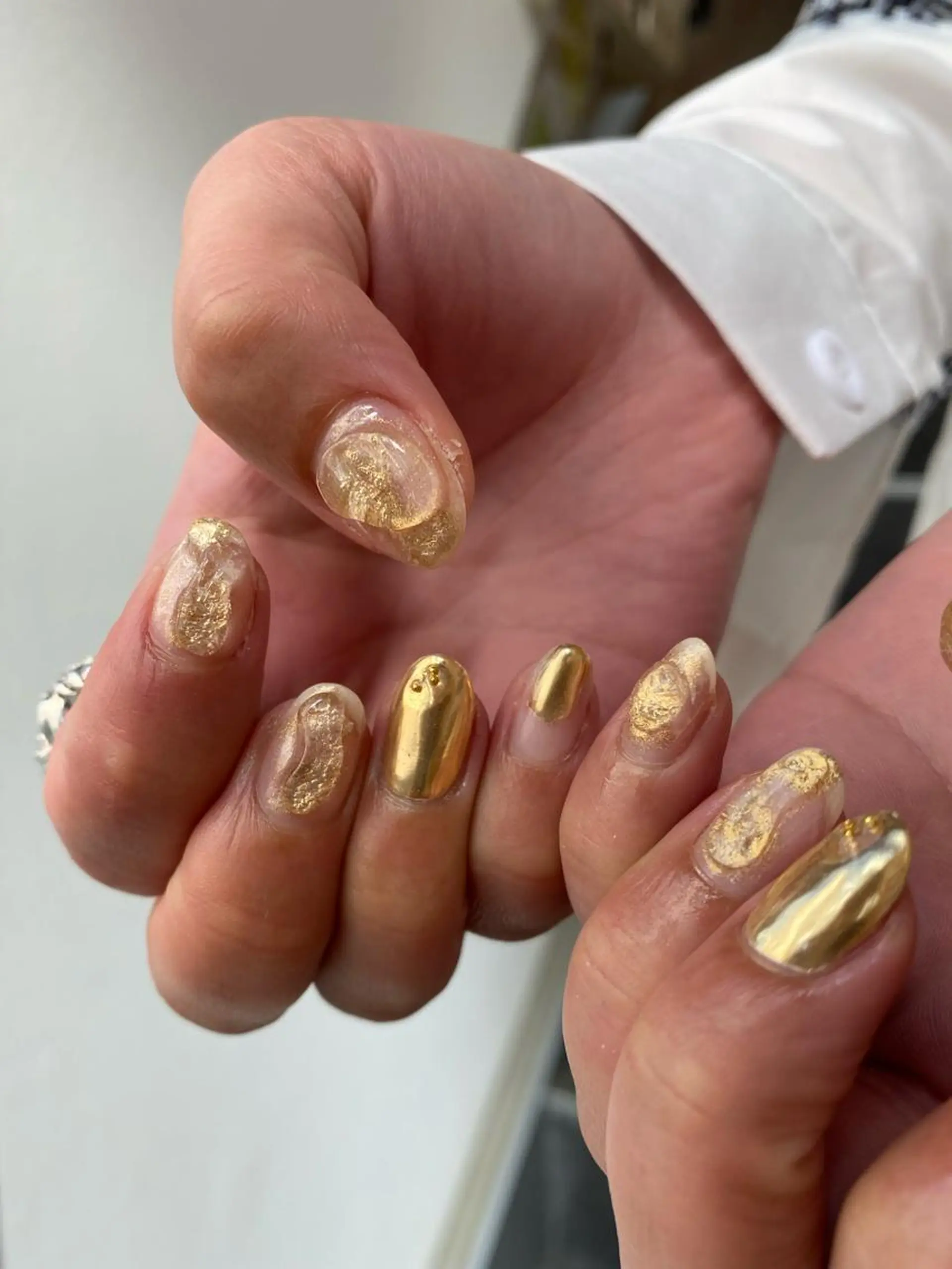 ネイル ハンドネイル 草加ニュアンスネイル 🌚hersのネイルデザイン