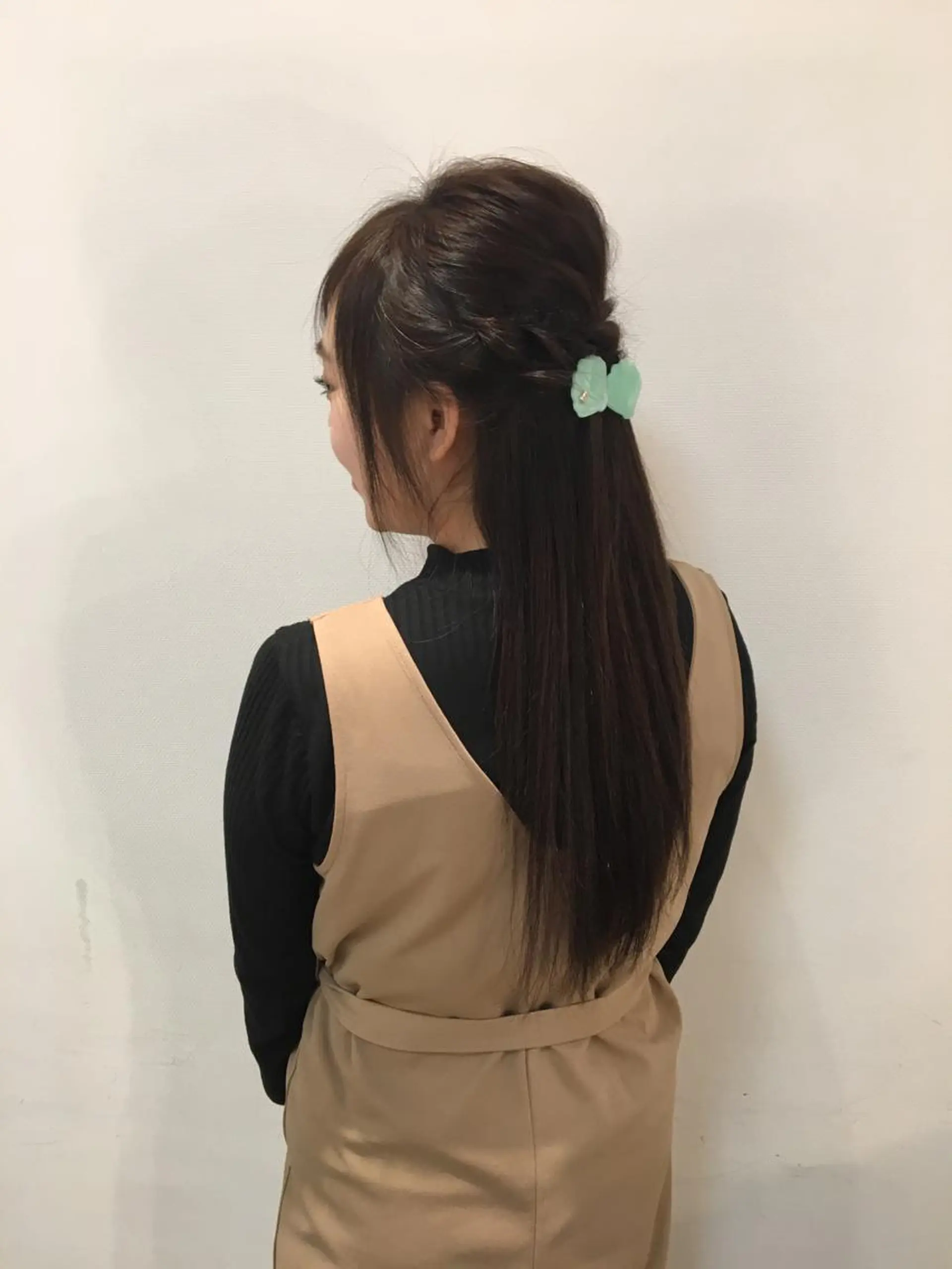 カラー ヘアアレンジ たなか ちあきのヘアスタイル