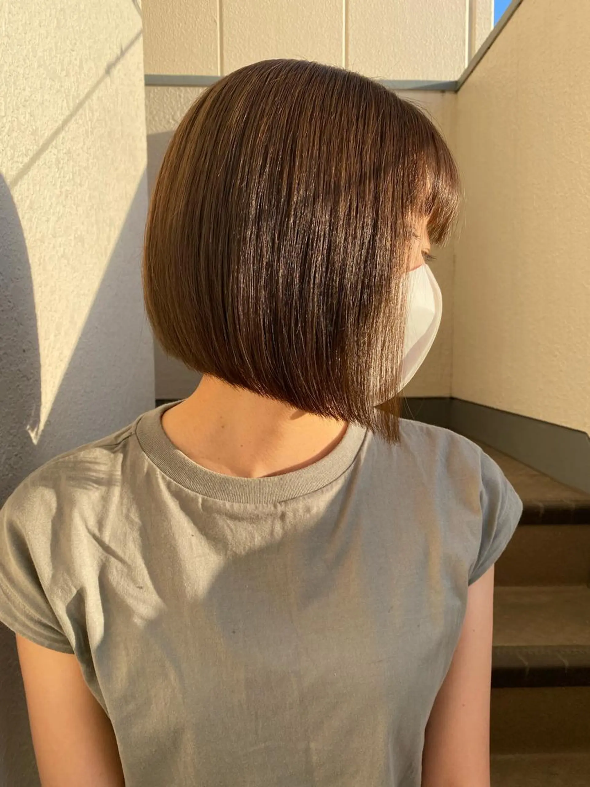 ショート カット les baladins du miroir所属・🍃YURI 🍃のヘアスタイル