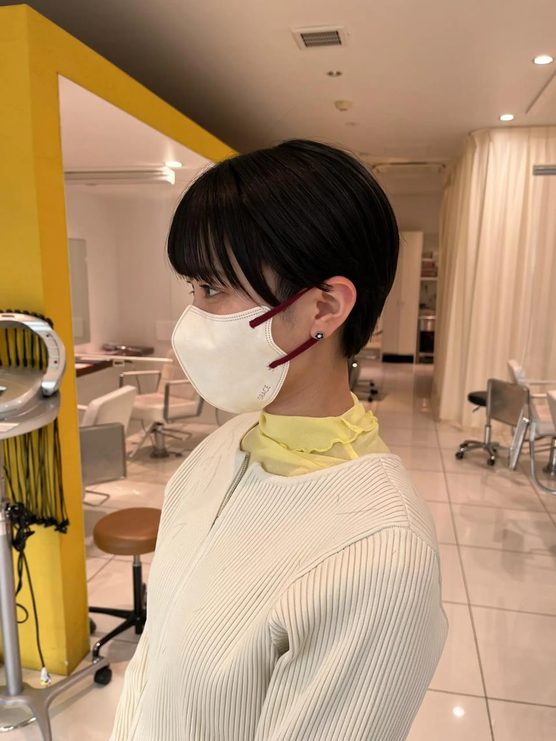 ショート 似合わせ 垢抜け🌟 AKINOのヘアスタイル