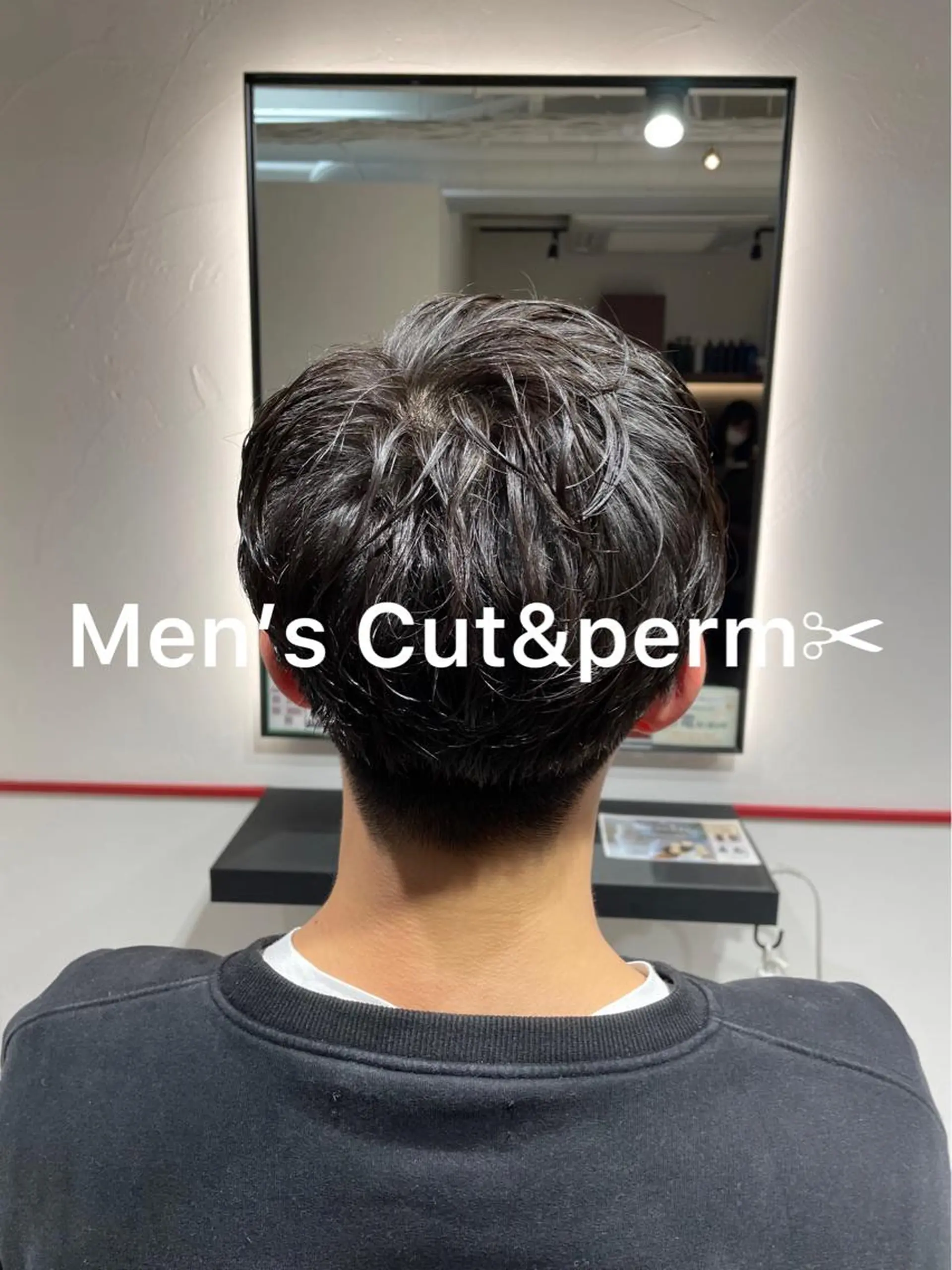 ショート パーマ メンズ カット パーマ メンズパーマ/カラー /須藤　大貴のヘアスタイル