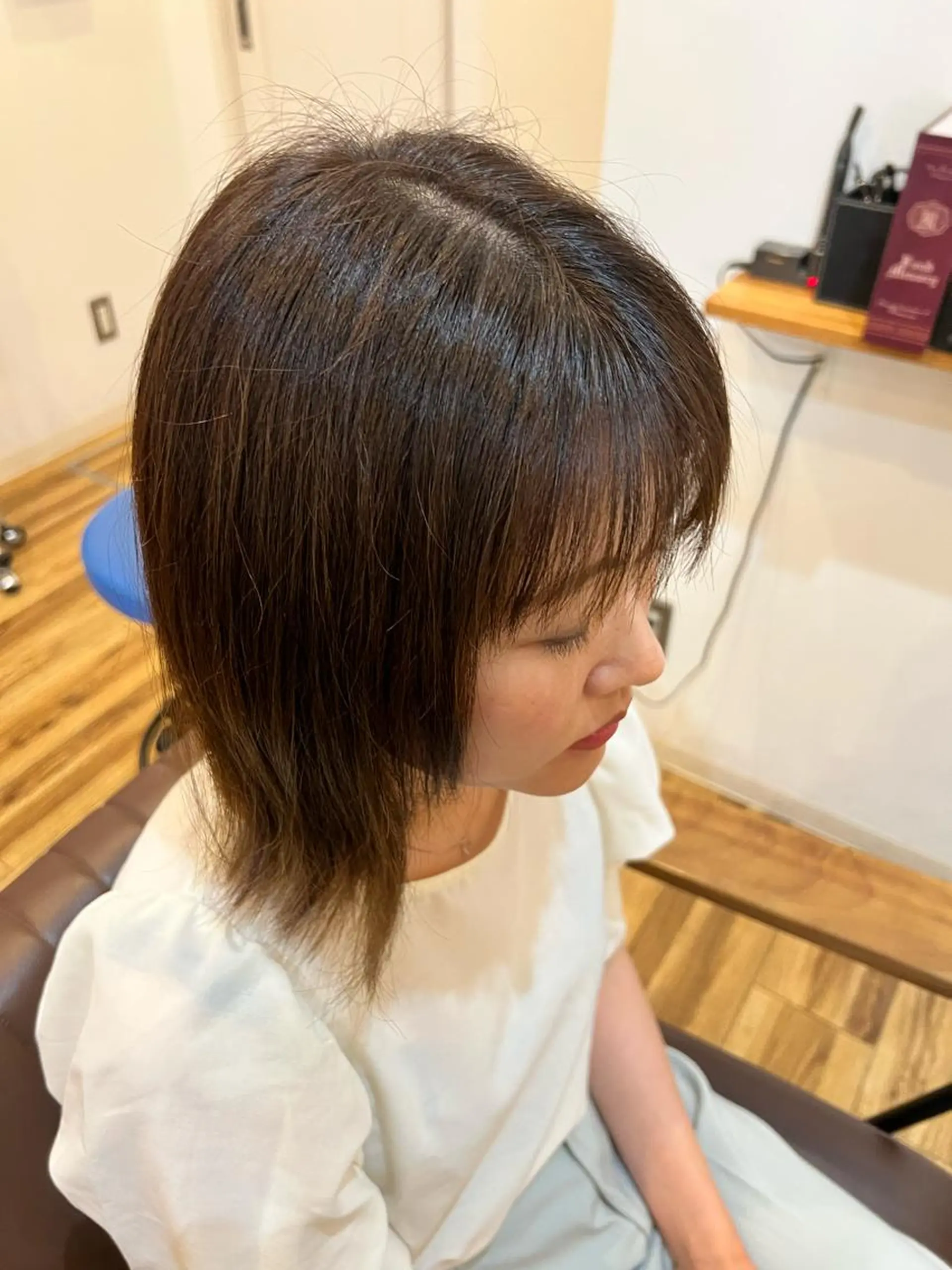 ミディアム 🐰ハイトーンカラー 畠山　渡🐰のヘアスタイル