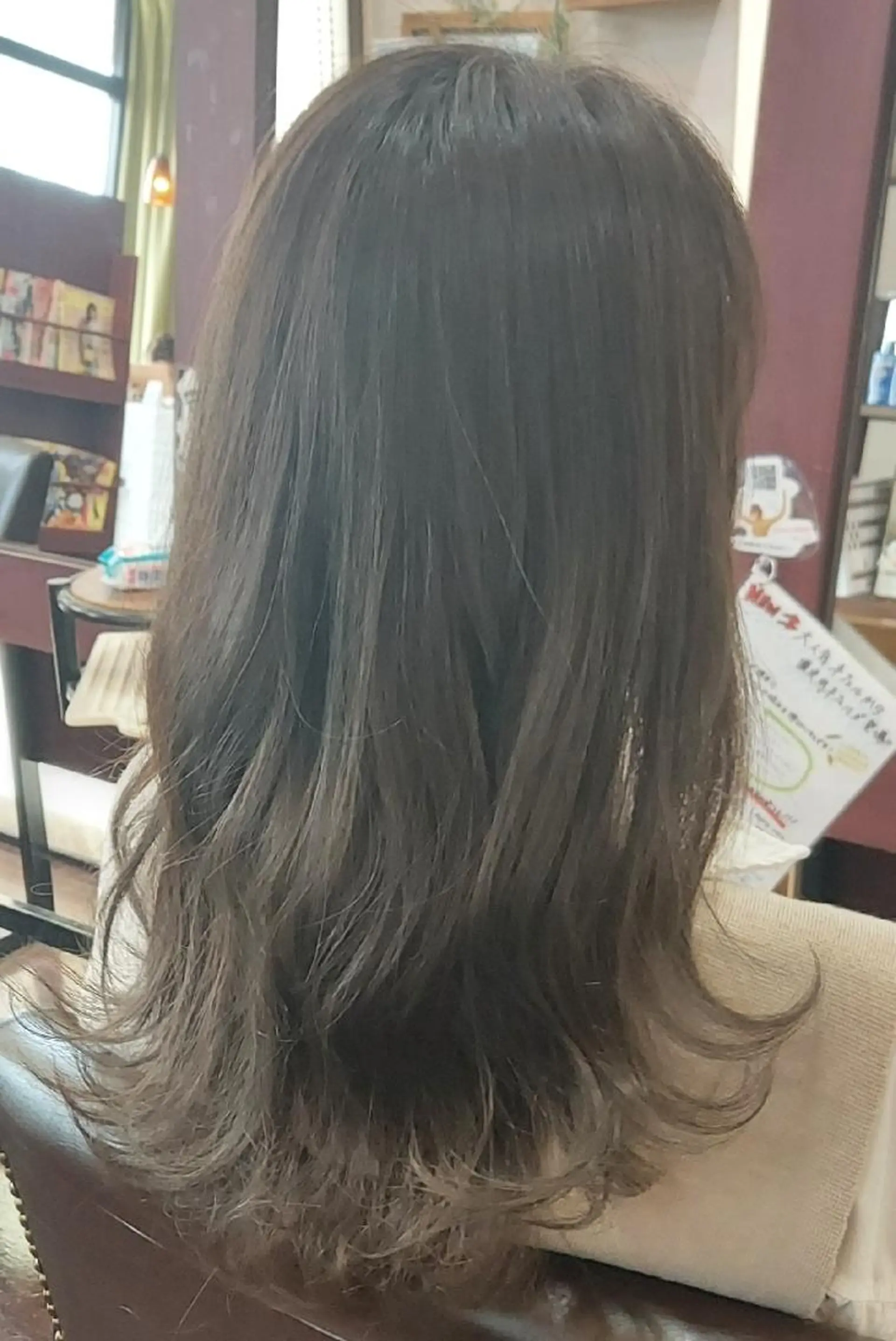 ロング 山田 一輝のヘアスタイル