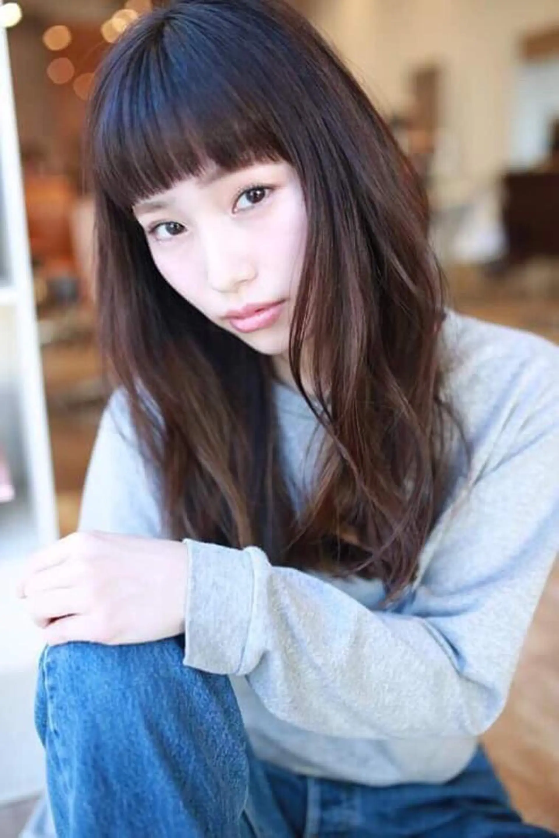 ロング カラー パーマ ロング ✖️リーアキト LEEAKITO✖️のヘアスタイル