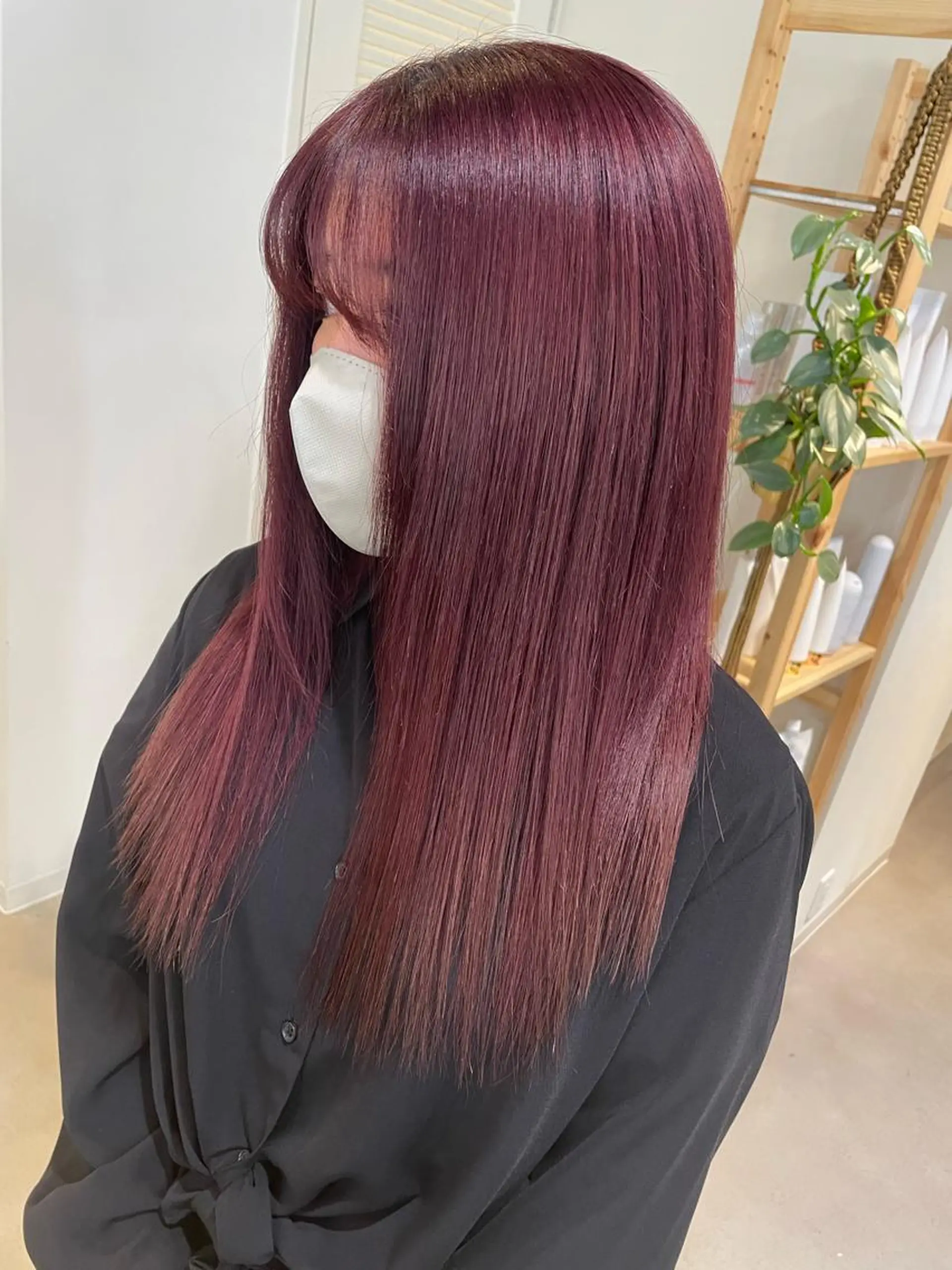 ロング カット ヘアカラー トリートメント cocoluana(ココルアナ)所属・韓国風ヘア専門 🇰🇷Noaのヘアスタイル