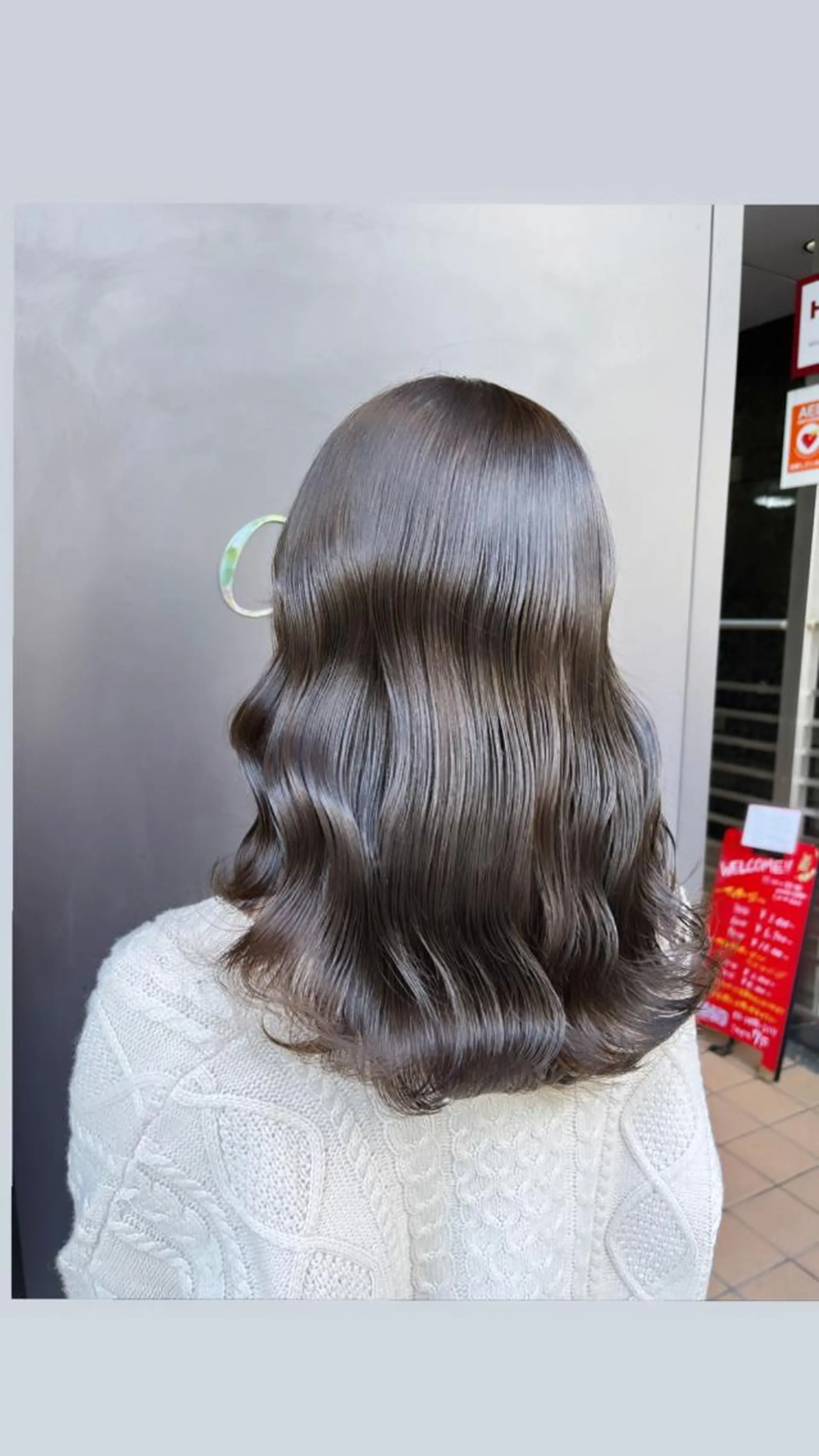 ロング カラー 髪質改善 エクラート銀座所属・髪質改善 松原のヘアスタイル