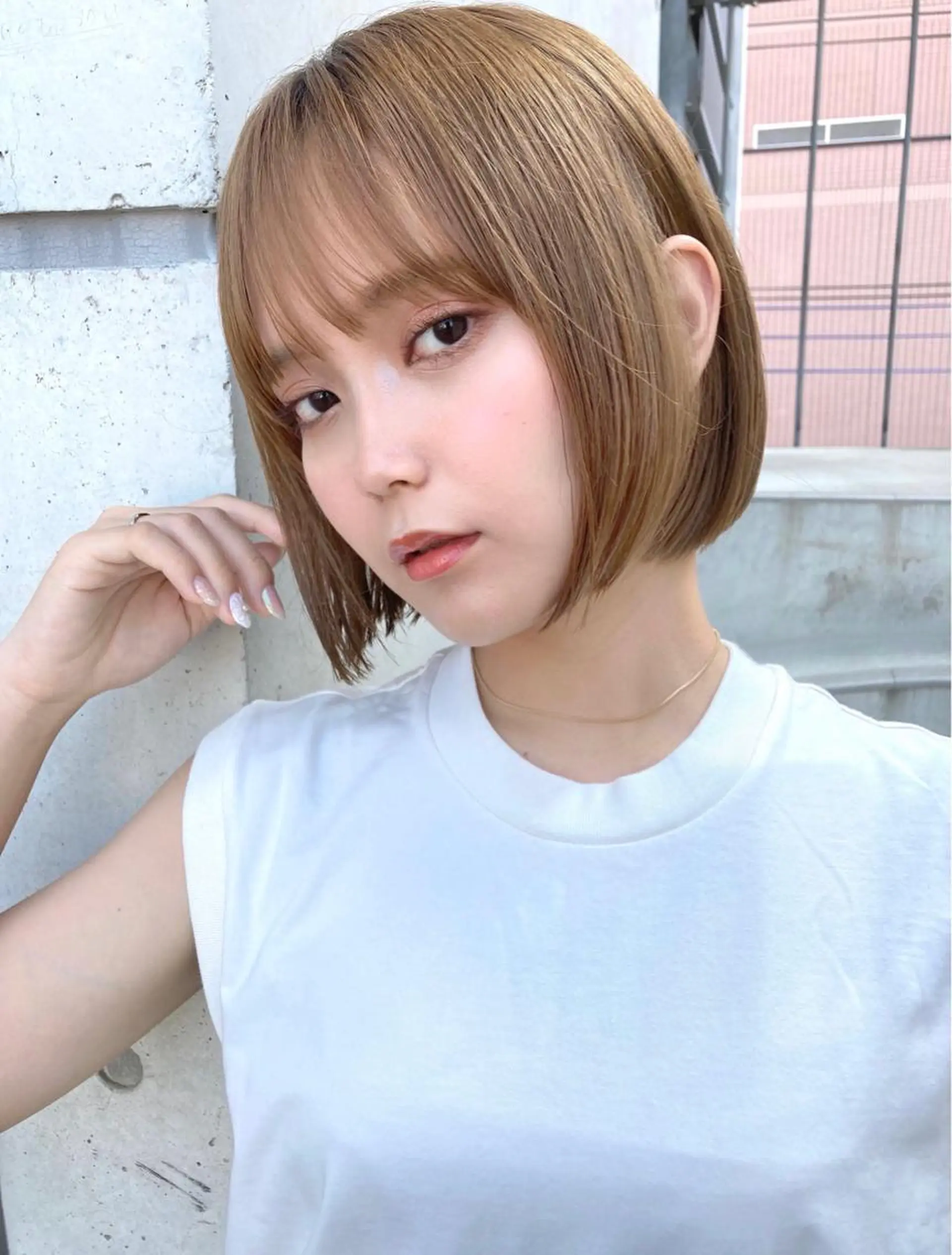 ショート カット ヘアカラー トリートメント レイヤー/メンズ 竹田凪儀のヘアスタイル