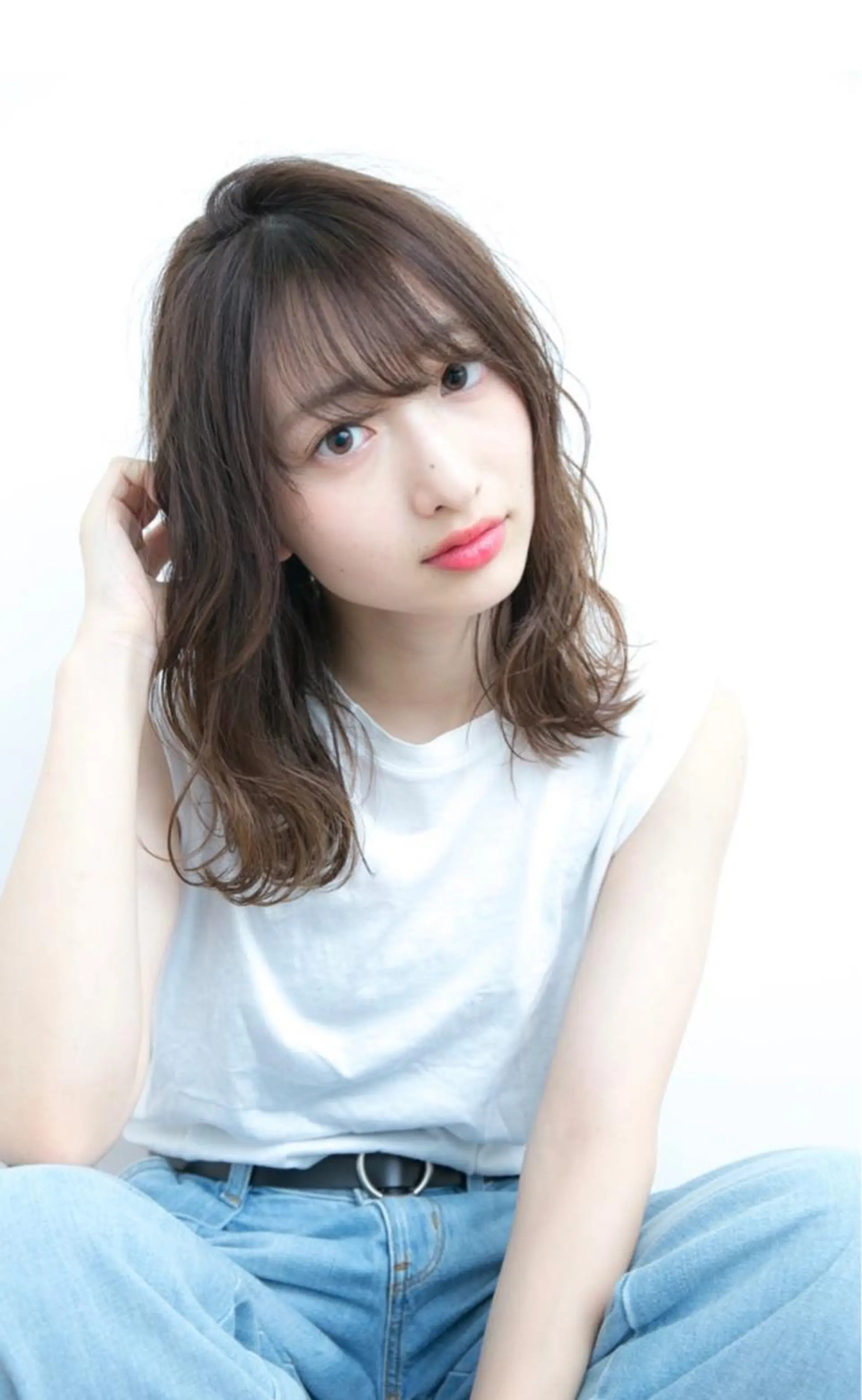 セミロング 🍀デザインカラー 🍀齋藤　翔龍のヘアスタイル