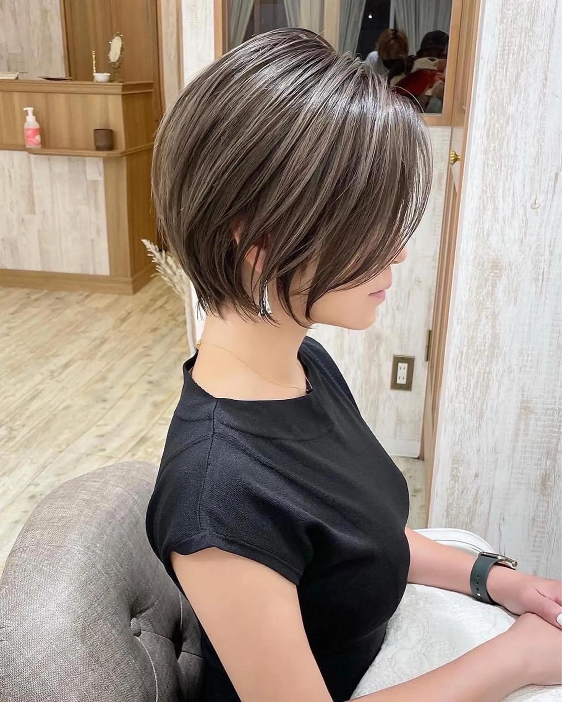 ショート カット SHISEI所属・小野 明日香のヘアスタイル