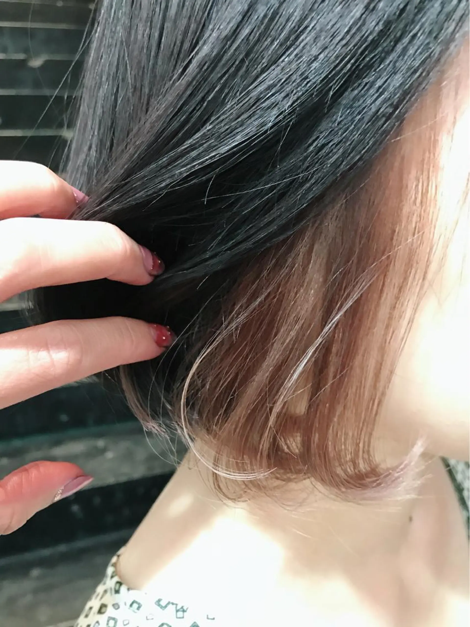 ミディアム カット ヘアカラー トリートメント 山本 みきのヘアスタイル