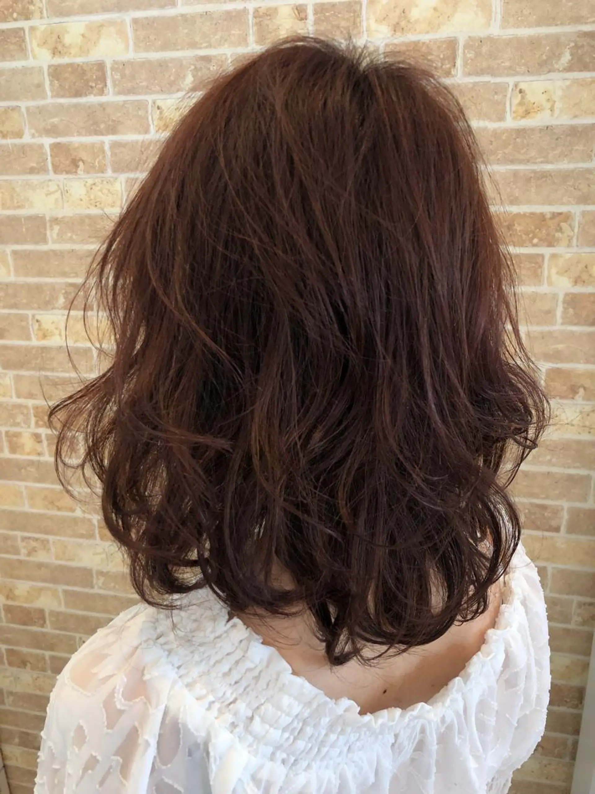 セミロング 福元 保雄のヘアスタイル